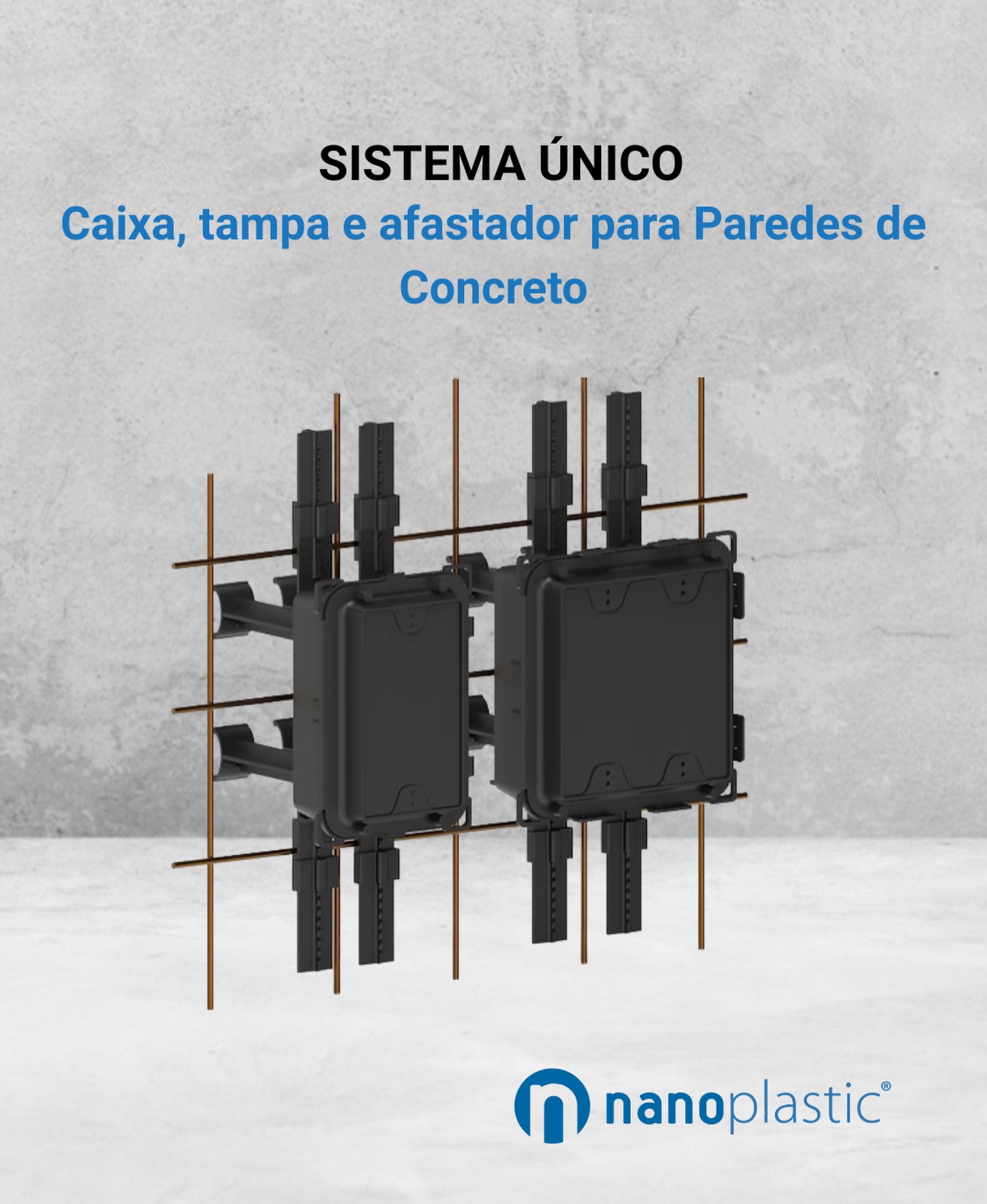 Sistema campeão para instalação em paredes de concreto ✅
