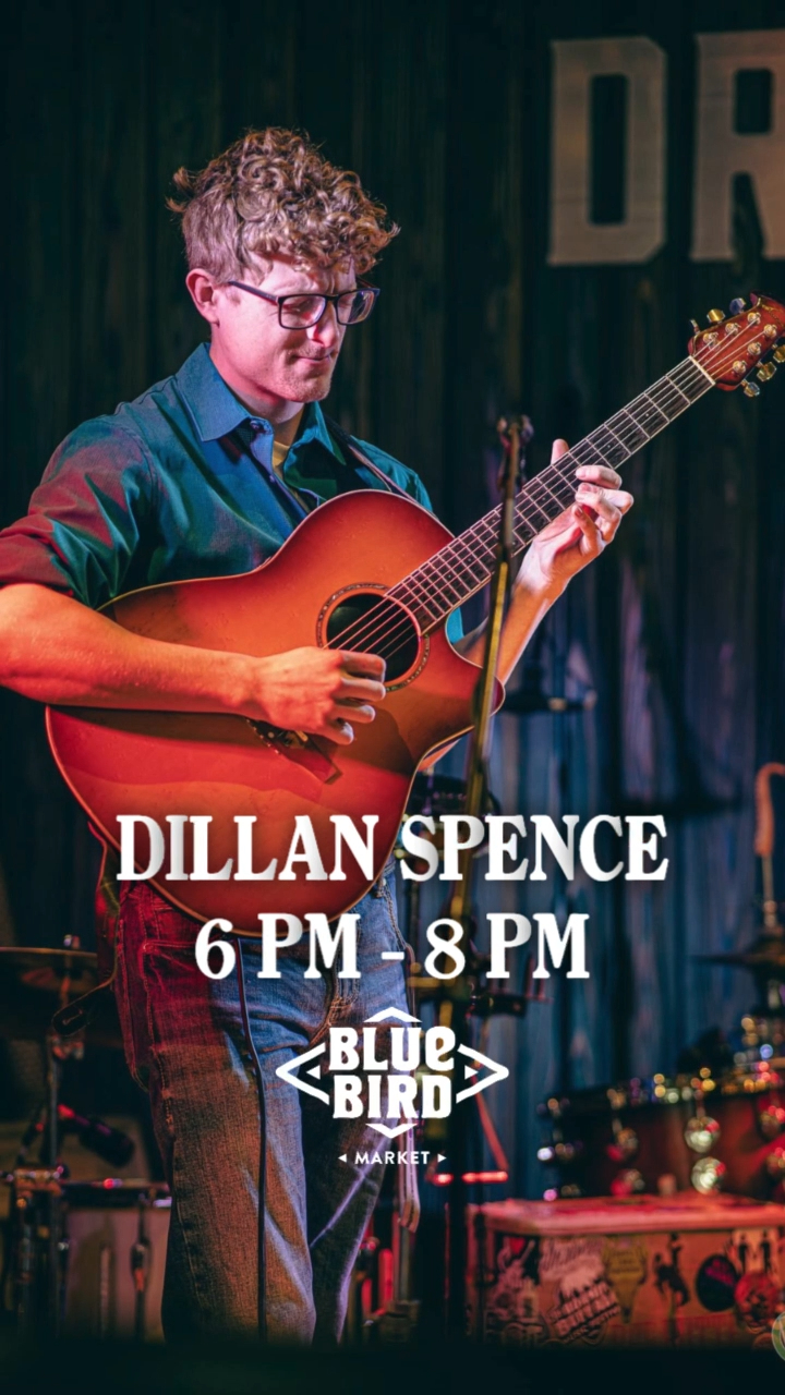 Dinner tastes better with live music. 🎶
Kick back with acoustic favorites, jazz-inspired tunes, and a relaxed summer atmosphere as Dillon Spence takes the stage at Bluebird Market.
Food, drinks, friends, and live music. Sounds like a good night to us.
#BluebirdMarket #LiveMusicColorado #SilverthorneColorado #SummerInSummit #AcousticVibes @pluckinandtruckin @SilverthorneColorado @thesummitchamber @outletsatsilverthorne