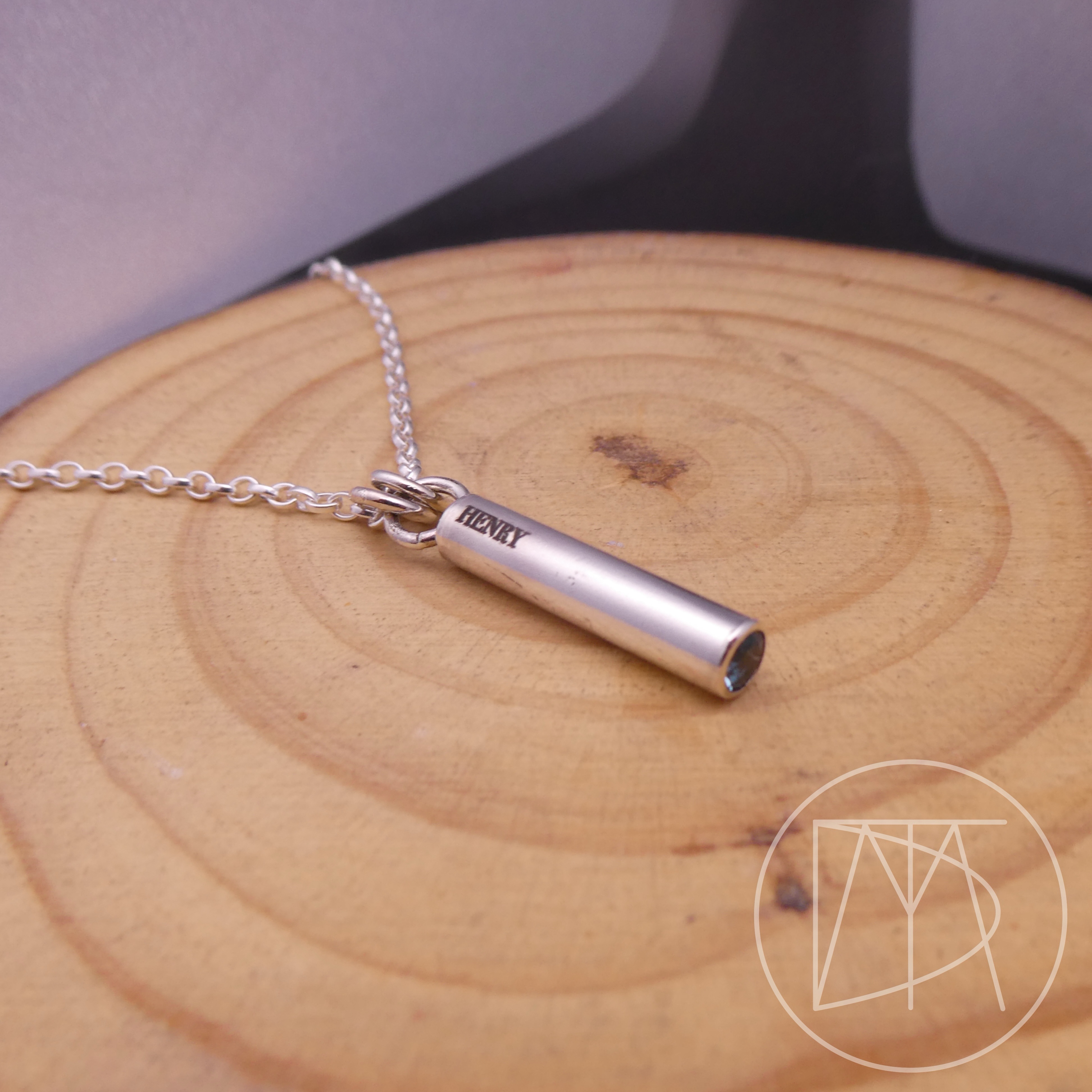 I’ve wanted to create something with this capsule pendant style.
Working with ashes is always emotional and especially when it’s your own sons. I made this special pendant for my wife to carry Henry with her when she can’t wear her rings.
Set with a aquamarine stone to represent his birth month, securing his ashes inside
#birthstone #memorialjewellery #ashesjewellery #cremationjewellery #ashesnecklace
