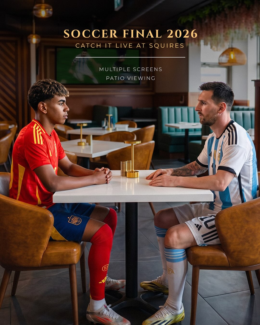 The final chapter is here. Join us at Squires for the Soccer Final, live across multiple screens, including one in our patio.
For Reservations & Info:
π 905-333-6627
π squires.pub/reservations
π 3537 Fairview St, Burlington, ON