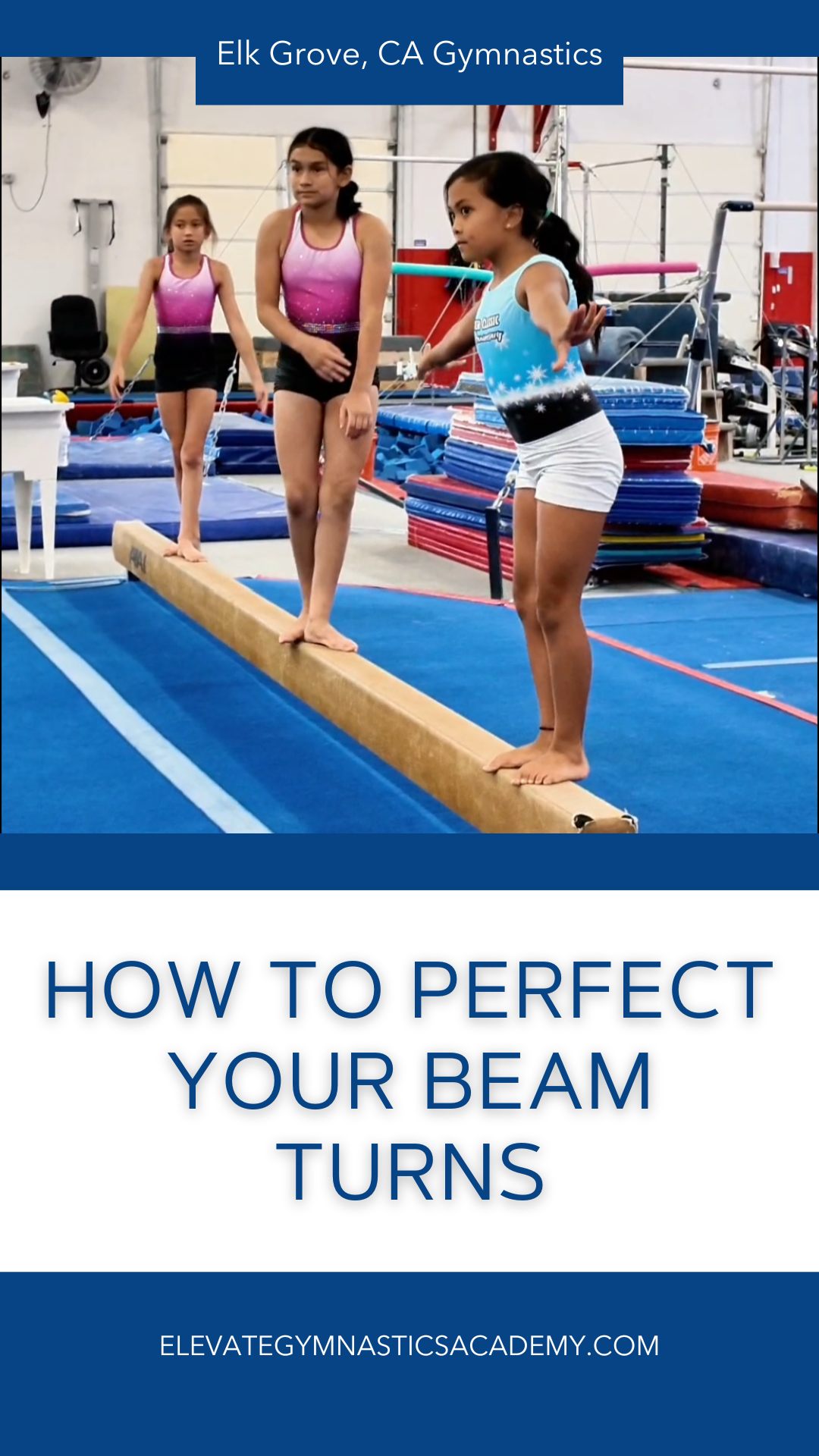 Balance Beam Technique: How to Perfect Your Beam Turns
Are you an Elk Grove area gymnast trying to stay stable on the balance beam, or a sports parent watching your athlete navigate the high-precision demands of beam work? Mastering the balance beam requires flawless alignment, core control, and accurate body tracking.
In this quick coaching highlight, we break down two essential technical adjustments required to maintain stability and prevent falls during balance beam turn drills:
❓ How Do You Prevent Slipping or Turning Sideways on Beam?
✔️ Execute a Complete Turnout: A common mistake during balance beam turns is forgetting to rotate fully through the foot and hip. If you don't aggressively turn out your foot and leg as you spin, your body will instinctively "hook," forcing your hips out of alignment and causing you to finish the skill facing sideways off the beam.
✔️ Keep Your Knees Lifted: To maintain a strong, vertical center of gravity over a 4-inch surface, your posture must remain stacked. Keep your trailing knee driving up rather than letting it lag.
✔️ Avoid Piking the Hips: When athletes feel unstable, they often bend or pike slightly at the waist. Keeping your hips locked out and ensuring your legs stay directly in line with your ears is crucial for preventing over-rotation.
At Elevate Gymnastics Academy, our coaching philosophy focuses on teaching our Sacramento County athletes how to internalize these precise muscle adjustments. By breaking down high-level mechanics into scannable, actionable details in our Elk Grove facility, we give our gymnasts the confidence and technical strength needed to conquer the balance beam safely!
#balancebeam #gymnasticstips #elkgrovegymnastics