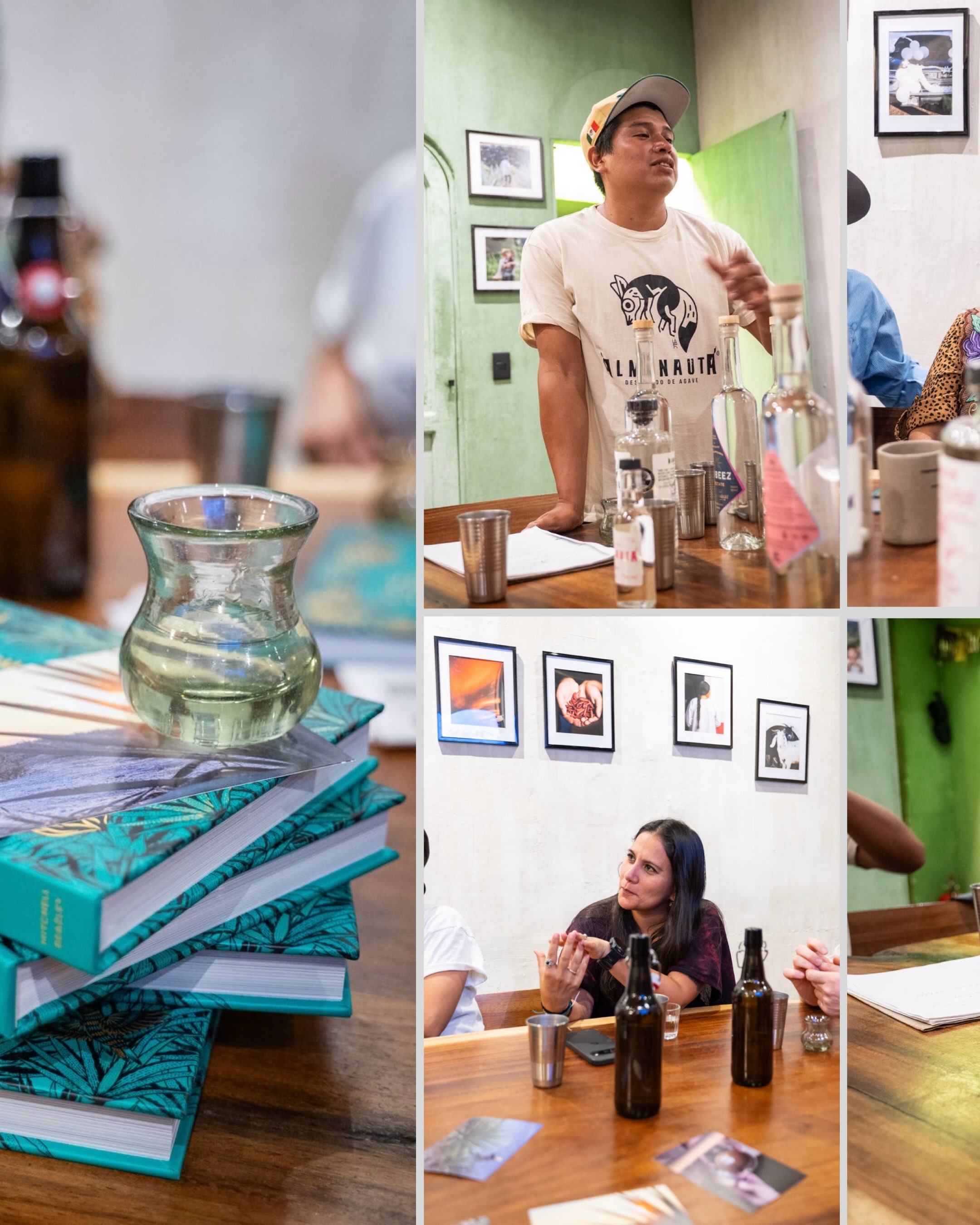 Fue un evento encantador con Don Crispin, Daniel y su familia anoche. Fue maravilloso escuchar sobre los proyectos en los que están trabajando para apoyar a su comunidad.
También hubo un delicioso mezcal y un hermoso video sobre la producción de mezcal filmado por Pavel. Gracias a @lluviaycosecha por ser los anfitriones.
Se pueden adquirir fotos, postales, copias de “tequila, mezcal and more.”
Un porcentaje de las ganancias se donará para apoyar el trabajo de Don Crispin y Daniel.
#mezcal #mezcalero #expo #cata #oaxaca