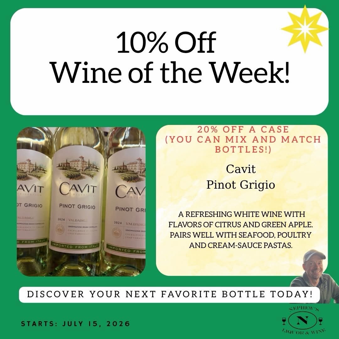 🥂 Wine of the week! 🥂 @cavitwines