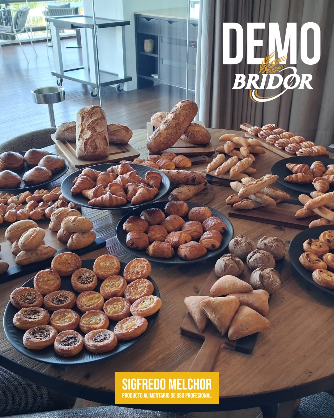 🥐 @bridor_fr DEMO
En Sigfredo Melchor trabajamos con una cuidada selección de referencias de bollería premium para ofrecer la máxima calidad a nuestros clientes. Entre ellas encontrarás croissants, mini viennoiseries, pain au chocolat, mini cesta mango y muchas más opciones para completar cualquier propuesta.
Y esto es solo el principio. Próximamente ampliaremos nuestro catálogo incorporando nuevas referencias de algunas de las familias de productos que aparecen en la primera imagen, con más variedades y opciones para seguir respondiendo a las necesidades de nuestros clientes.
Si quieres conocer todas las novedades o recibir asesoramiento sobre la gama BRIDOR, ponte en contacto con nuestro equipo.
www.sigfredomelchor.com
#SigfredoMelchor #Bridor #Viennoiserie #Croissant #Panadería Pastelería Horeca FoodService Novedades CalidadProfesional