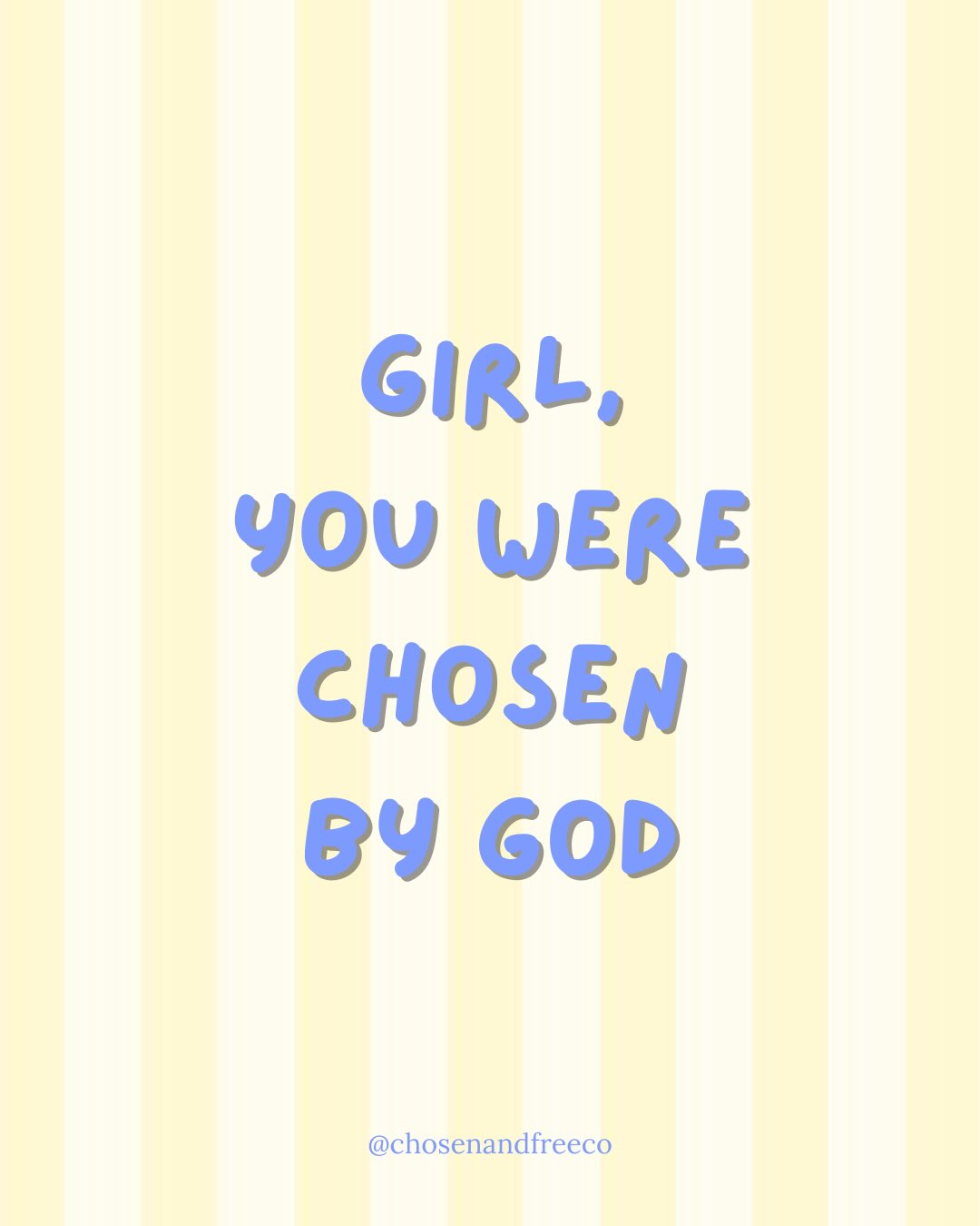 How does it feel to know that God has chosen you? He selected you as the best option for the plan & the purpose He had in store for your life. He knows what Heβs doing ππ₯Ή
Share this with a friend who needs a reminder ππΌ
#Jesus #christian #faith #God #trending