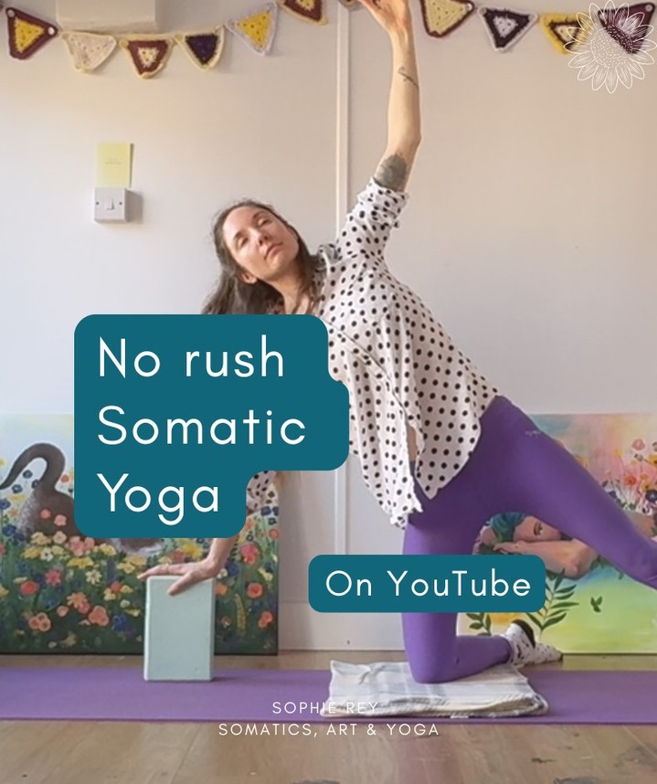 Morning lovely people!
Just dropping a reminder to get out of your head and back into your body!
I recorded this video in Spring, but it's a great practice to return to in any season.
We've just landed in the Summer holidays here in the uk, and it can be incredibly busy (whether you have kids or not!)
If you're already feeling frazzled, this is your invitation to hop on your mat, or find a space and just use a blanket or a towel, to give your mind a break. You might also want a block or book to use as a prop.
Follow the sound of my voice, tune into your breath and adapt as needed (this is how we build self trust!).
Enjoy 💛
https://youtu.be/YDmyqOWKWJs