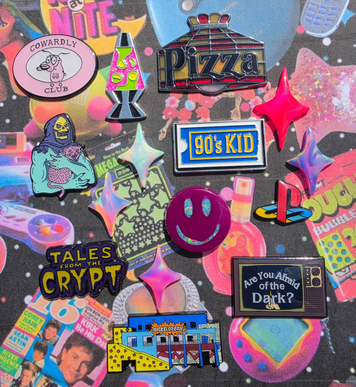 Millennial Nostalgia โจ๏ธ๐ฝ๐ฎ๐ฑ๐๐ผ๐ซ
.
A sneak peak post of my next collection. From Nick at Nite to Cartoon Network, lava lamps, Pizza Hut nights, PlayStation memories, and everything that made growing up in the '90s and early 2000s unforgettable.
I'm bringing those core memories to life in sterling silver. Every piece is handcrafted with a little nostalgia, a lot of personality, and the kind of details that make you reminisce on the good times.
.
Still in production - no release date has been set yet. The items in this photo are only half of what I have planned, lots of goodies will be in this collection!!
Which piece unlocked a core memory for you? ๐๐
.
#MillennialNostalgia #SterlingSilverJewelry #HandmadeJewelry #90sKid #Y2KStyle