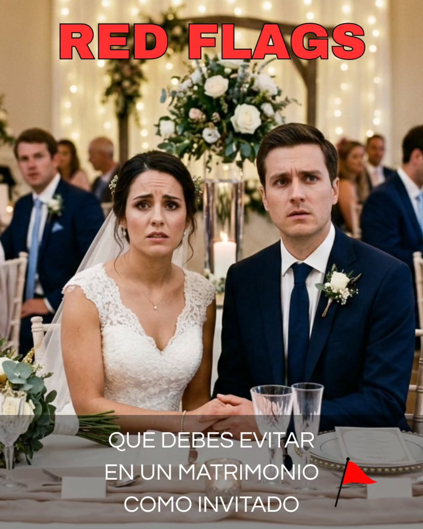 Red flags🚩🚩🚩que debes evitar como invitado👀
#matrimonioschile #banqueteriachile #weddingplannerchile #novioschile #productoradeeventos