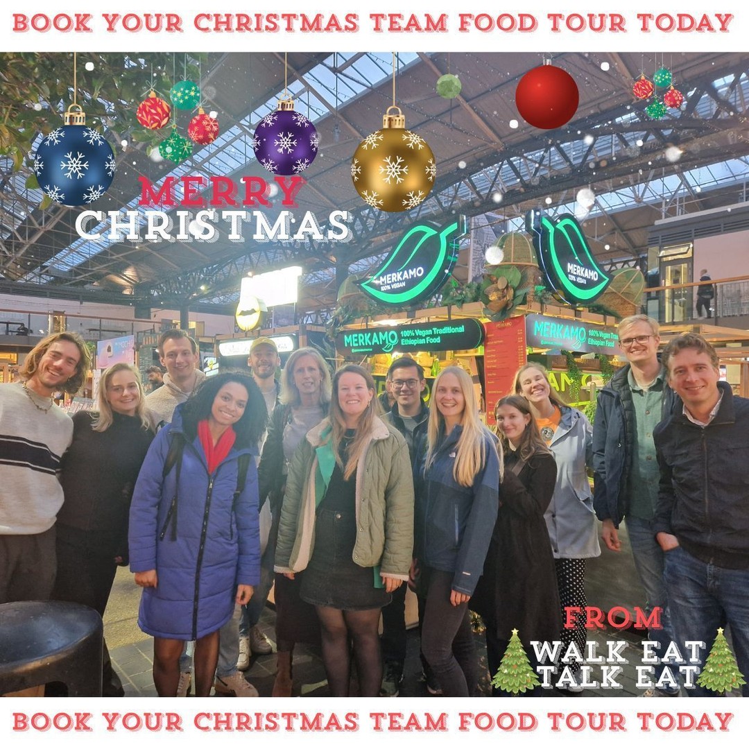 London is magical at Christmas โ the perfect setting for our festive Food & Drink Walking Tours! Your team will savour seasonal bites, craft sips and discover the cityโs rich history. Itโs a company outing that blends flavour and stories with a touch of holiday sparkle.
#Crimbo