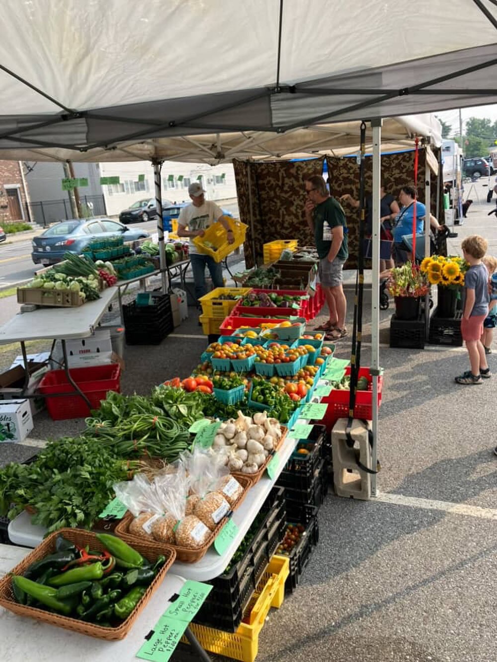 Market day! @maynardfarmersmarket