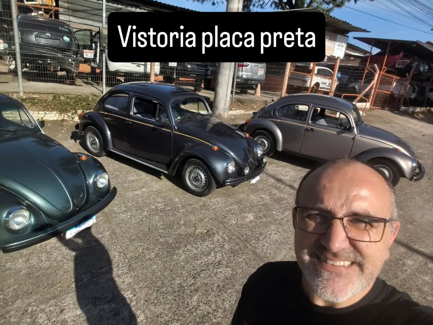 Neste final de semana fizemos vistoria de três Fuscas Itamar, logo estarão desfilando com placa preta por aí. Precisa certificar seu carro?
Chame no 055997046226.