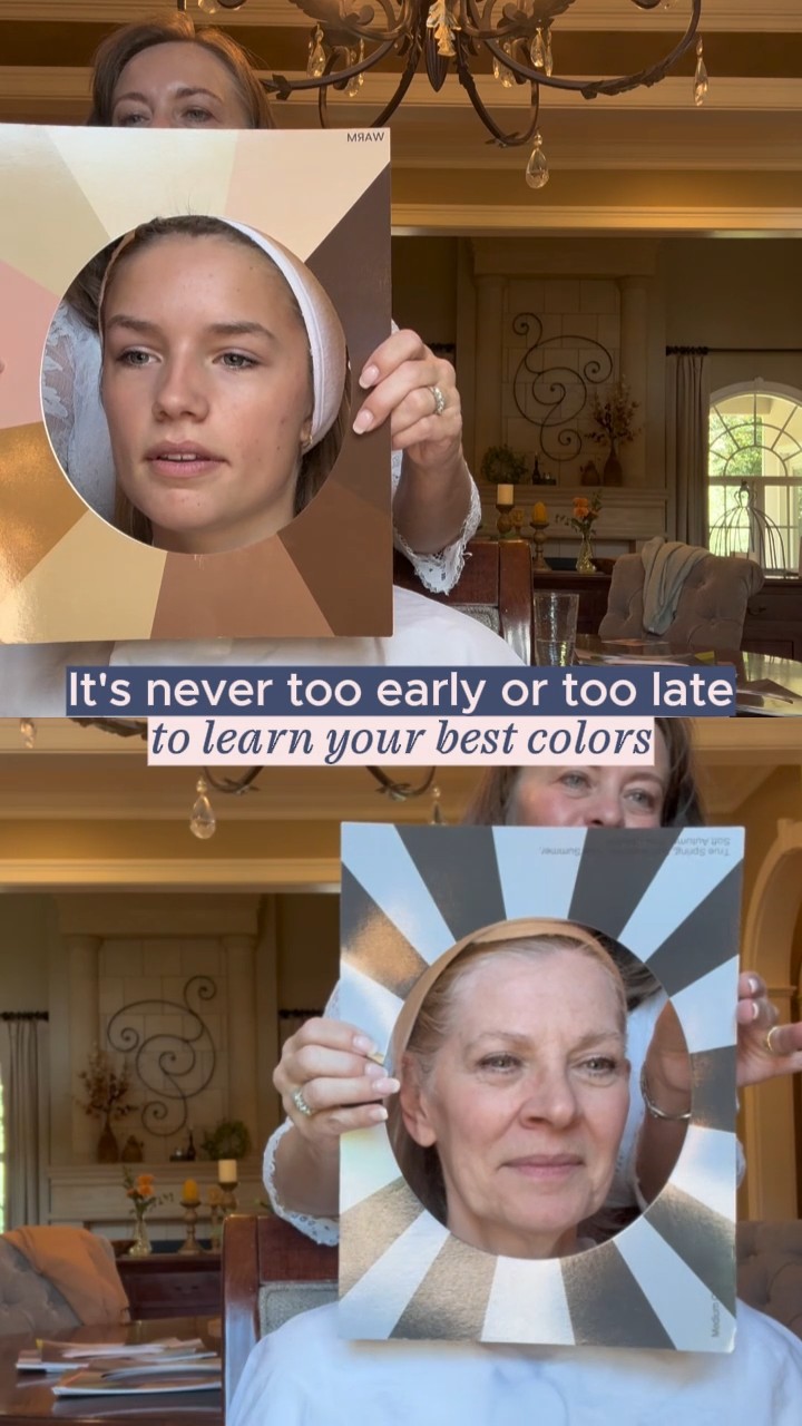 Mother–daughter color analysis day! 💕 Honestly, I think this might be one of the sweetest ways to spend time together.
Want to try something like this with your mom (or daughter)? 💌 DM me to book a session!