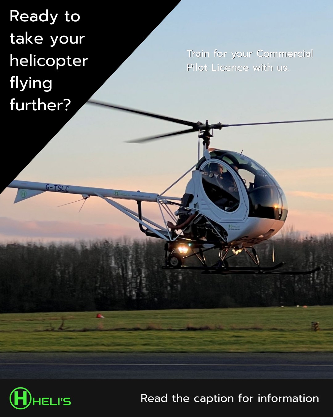 Train for your CPL(H) with H-Helis
Ready to take your helicopter flying further?
Our CPL(H) training is designed for pilots looking to progress towards a professional flying career.
Based at Tatenhill, H-Helis offers structured training, experienced instructors and a supportive environment to help you build the skills and confidence needed for commercial helicopter flying.
Take the next step towards flying professionally.
Find out more here: https://www.hhelis.co.uk/commercial-helicopter-pilot
#CPLH #CommercialPilotTraining #HelicopterCareer