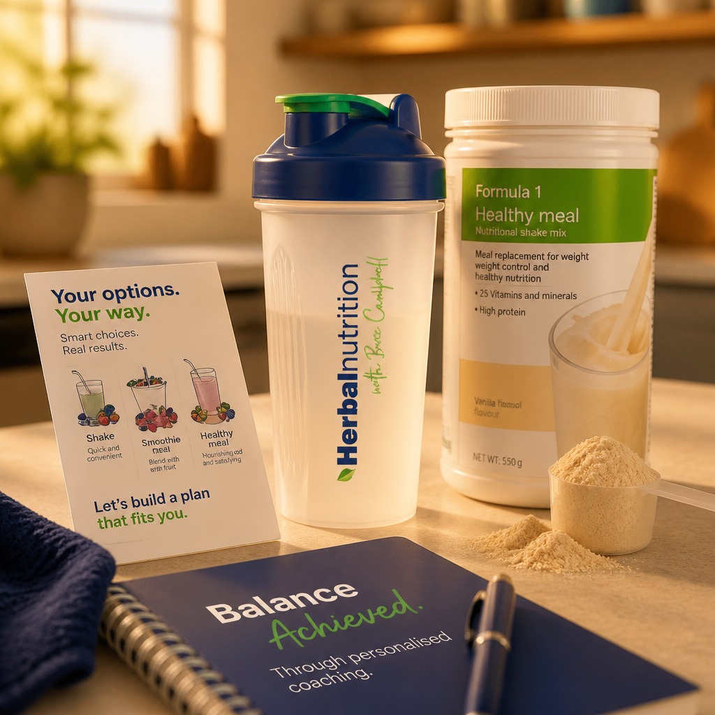 Confused about which Herbalife product fits your goals? I’ve got you. Whether you want weight management, muscle support, or everyday nutrition, here’s a simple guide to help you choose - and remember, personalised coaching makes all the difference. Link in bio. 🥤💪🌿
• Meal replacement (Formula 1): A balanced shake to replace a meal and support weight goals. Great when you need convenience and controlled calories.
• Protein support (Protein Drink Mix & Whey): Use after workouts or between meals to help build and maintain muscle.
• Targeted nutrition (Herbal Teas, Supplements): Small additions for energy, digestion, or micronutrient support.
Want a plan tailored to you? I’ll help match products to your lifestyle and goals - let’s chat in the DMs. What’s your main goal right now? 👇 #HerbalifeNZ #HealthyLivingNZ #WeightManagement #NutritionCoach #NZHealth #WellnessJourney #FitnessNZ #MealReplacement