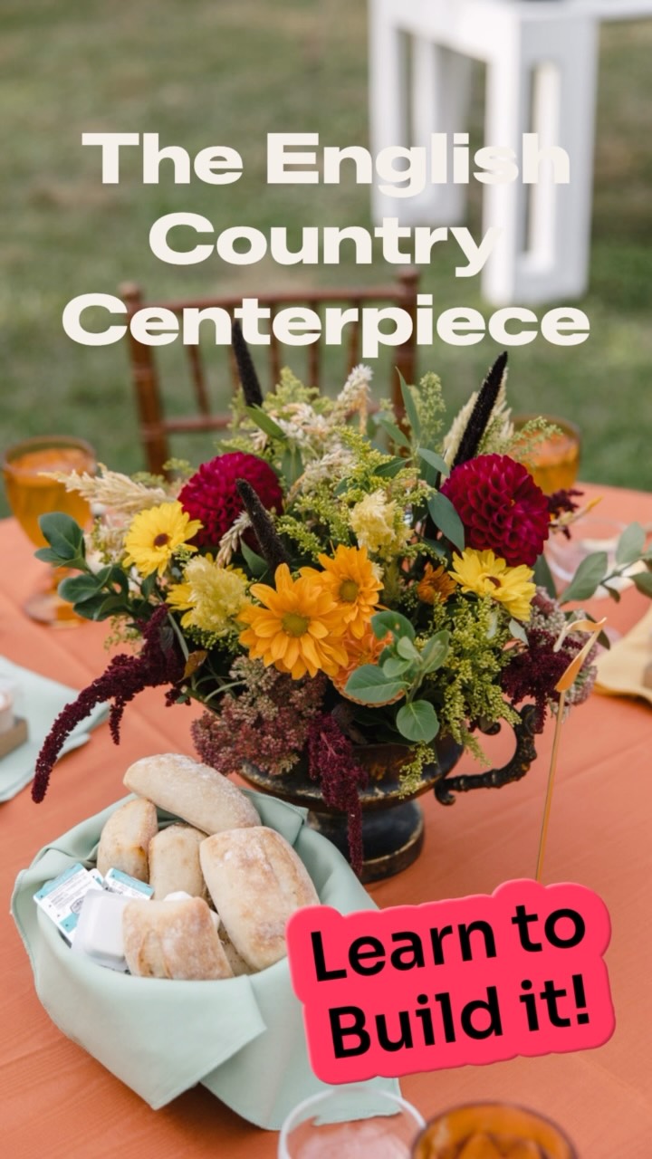 You’ve seen them in every British mini period film. That bowl of flowers on a table in the drawing room of an English country manor. Learn to build your own this Sunday July 26th at Chilly Hollow Brewing Co. at 11am. We’ll provide the instruction, flowers and a classy pedestal bowl. We’ll teach you how to use sustainable mechanics in your arrangement so you can keep your flowers upright with that green floral foam. #walkingwindfarmandflorist #clarkecountyva #berryvilleva #loudouncountyva