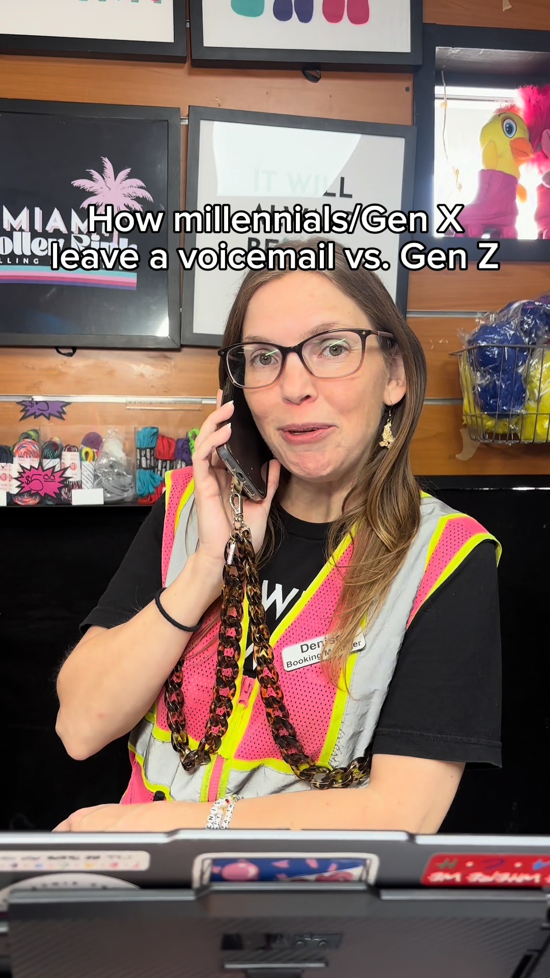 Once again that (305) 702-0285.. just in case you missed it 🤣
#miamirollerrink #voicemail #genz #millennial