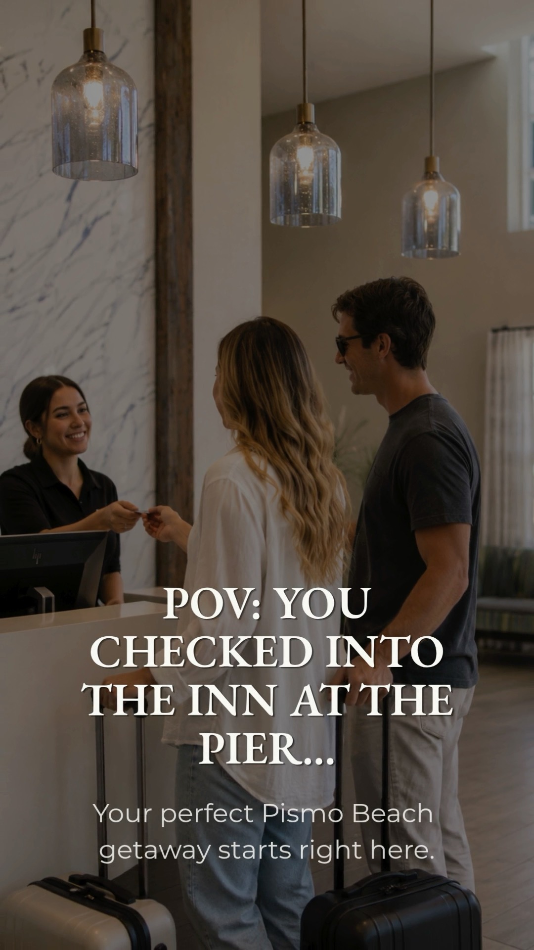 POV: You checked into Inn at The Pier...
.
🌊 Walk the pier.
🛍️ Browse local shops.
🏖️ Spend the afternoon at the beach.
🍹 Catch sunset with a cocktail.
🌅 End the night under the stars.
.
Not a bad itinerary if you ask us.
.
Save this for your next Pismo Beach trip, then book your stay through the link in our bio.