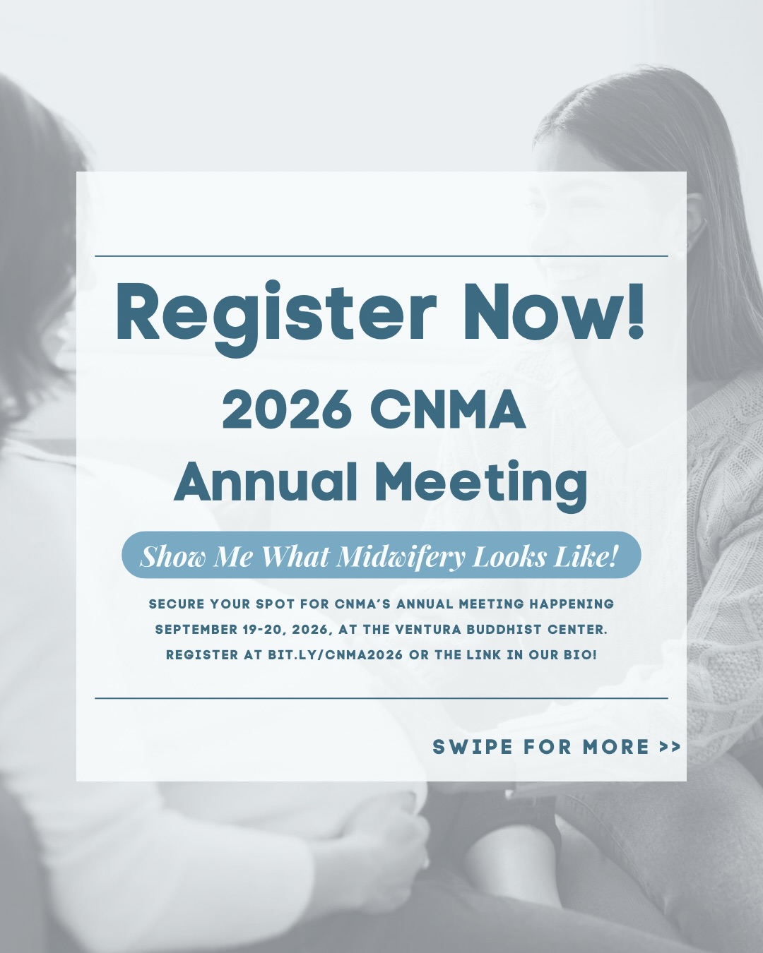 Registration is now open for the 2026 CNMA Annual Meeting & Retreat! Join us September 19–20 for a weekend of learning, connection, and community while earning up to 16 ACNM Continuing Education credits.
✨ Day 1: The Main Event & After Party ✨
Spend the day exploring timely clinical topics, including:
• Shoulder dystocia
• Bodyfeeding medicine
• Menopause & hormone therapy
• Pelvic floor health
• Mindfulness for midwives
• Yoga, walking meditation, dancing, and community.
✨ Day 2: Choose Your Workshop ✨
Suturing Workshop with David Crownover, MD, OB-Gyn | 4 CEs
Build your suturing skills with instruction on repairing 1st- and 2nd-degree perineal lacerations, labial lacerations, and periurethral lacerations.
Hypnosis for Childbirth with Sally McNally, DNP, CNM, WHNP | 4 CEs
Explore hypnosis techniques that can support relaxation, comfort, confidence, and pain management during labor, including breathing exercises, visualization, positive affirmations, and progressive relaxation.
Two-Part Abortion Workshop | Up to 8 ACNM CEs
Join us in solidarity as we learn, network, and grow as abortion providers.
Part 1: Virtual training covering options counseling, medication abortion, telehealth abortion, and values clarification.
Part 2: In-person, hands-on abortion skills training, including manual vacuum aspiration. This training meets the requirements under SB 1375 for eligible nurse-midwives and nurse practitioners. Completion of the virtual training is required before attending the in-person training.
Visit the link in our bio or bit.ly/CNMA2026 to register and learn more. We hope to see you there!
#CNMA #CaliforniaMidwives #Midwifery #ContinuingEducation #ACNM