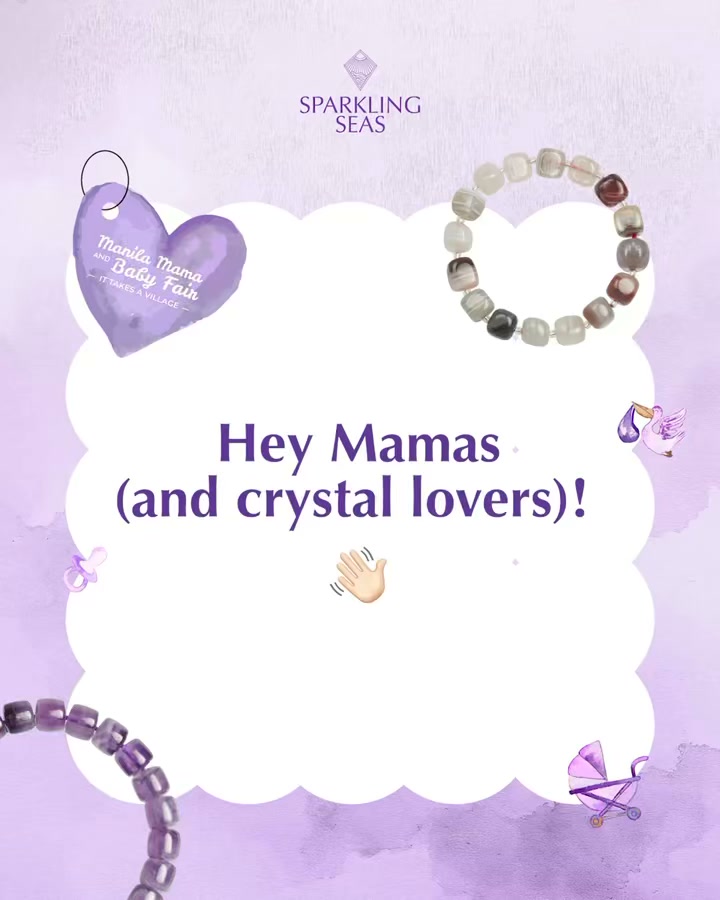 We’re counting down the days. 💜
If you’ve been wanting to see our high-grade natural crystals in person, this is the perfect opportunity. From meaningful bracelets to thoughtfully curated gemstone pieces, we’ll be bringing some of our favorite collections to The Fifth at Rockwell.
Come say hello, explore the collection, and find the piece that speaks to you.
📍 Booth MR4B
🗓 July 25–26
We can’t wait to meet you again! #manilamama #sparklingseasph #crystalshop #powerplantmall