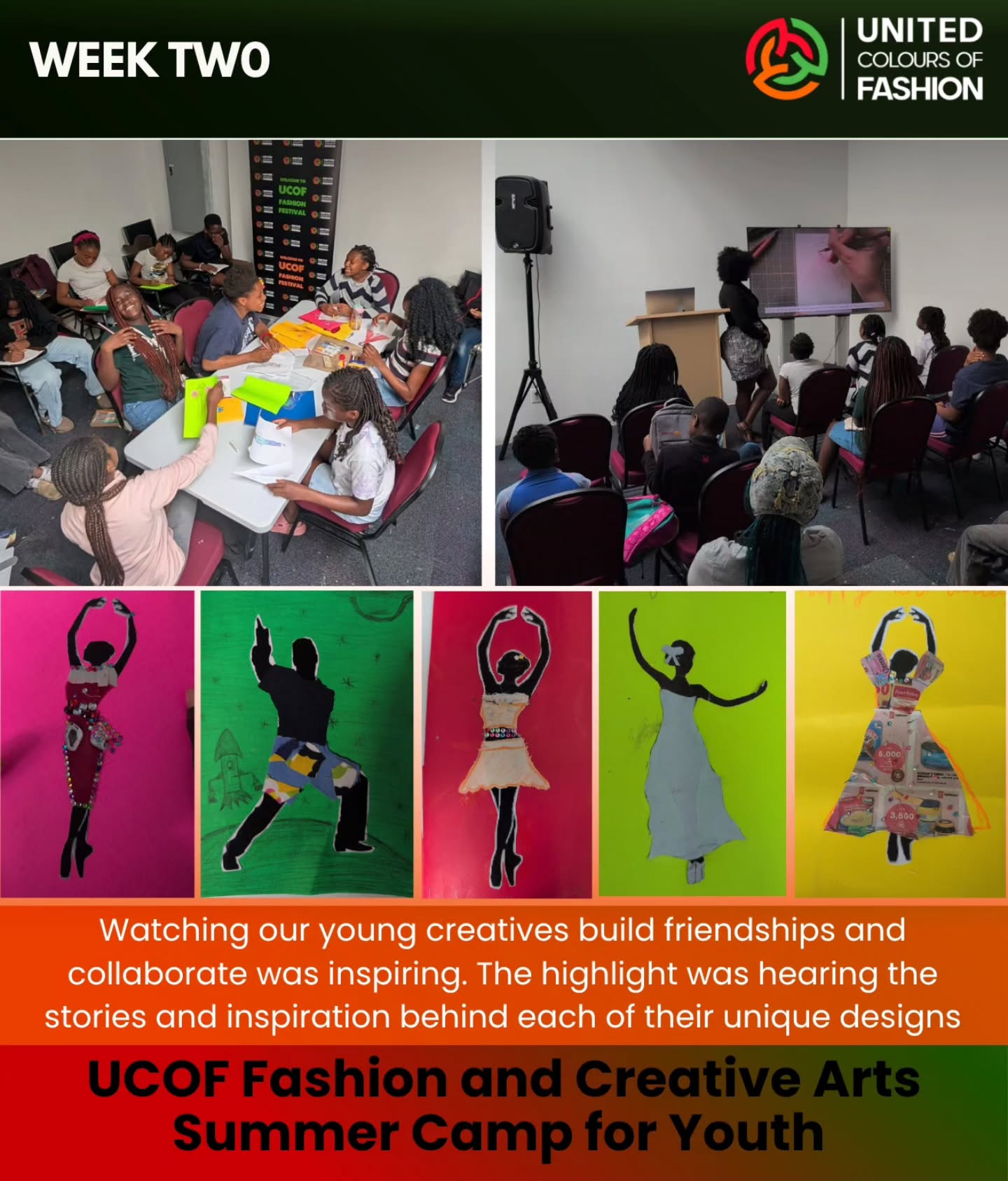 Every great designer starts with a single idea.
Our young creatives are discovering that fashion is more than clothing. Fashion is a tool to build confidence, express creativity, and develop leadership skills.
Here's a glimpse into an inspiring week at the UCOF Fashion & Creative Arts Summer Camp.
We can't wait to celebrate their incredible journey at our Final Showcase on August 31! 💛✂️🎨
Join us on Saturday, August 1st, at the International Culturefest organized by @sjnewcomerscentre to see some of our campers on the runway!
#ucof #futuredesigners #summercamp #fashionandcreativearts #saintjohnnb