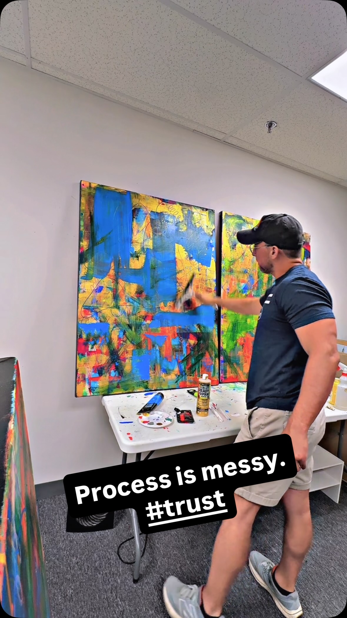 My process is a bit messy but it’s fun. Trust!!!!
.
.
.
.
.
.
#process #art #artcollector #fyp #painting