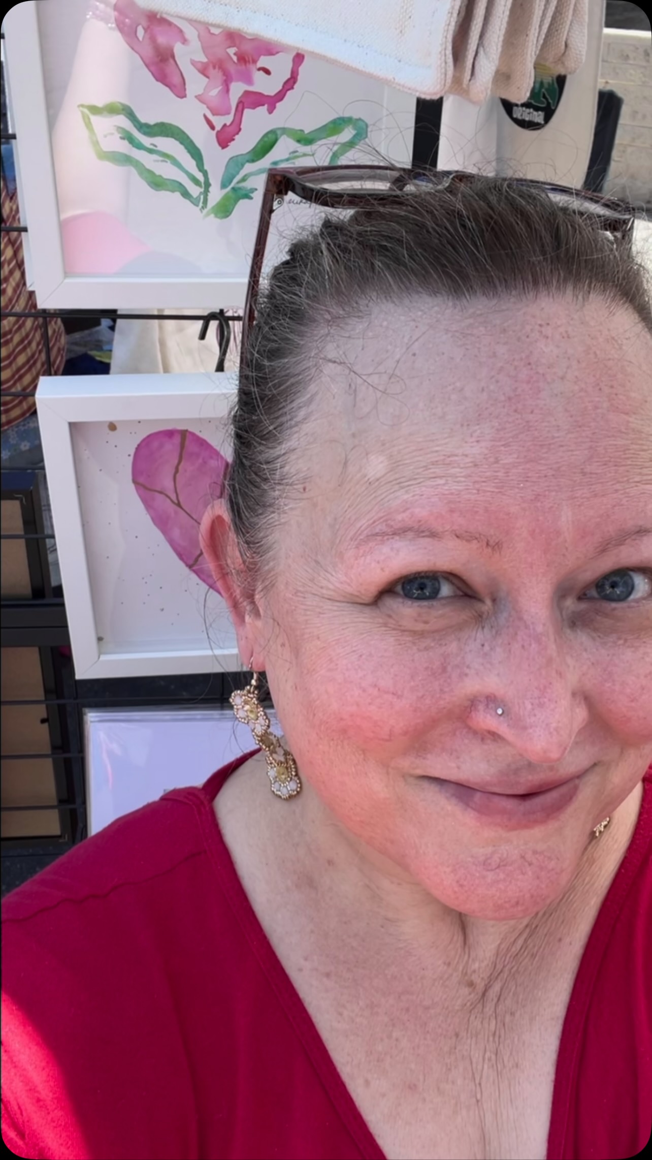 Today’s the day! There’s a breeze blowing, so step into the shade under my Fair Trade and Fine Art tent! I’ll be here until 6pm.
If you’re concerned about the heat, I’m hand painting some fans. I got you!
#fairtradeandfineart @eaglerock.nightmarket #saturdayvibes #eaglerock #eaglerockla