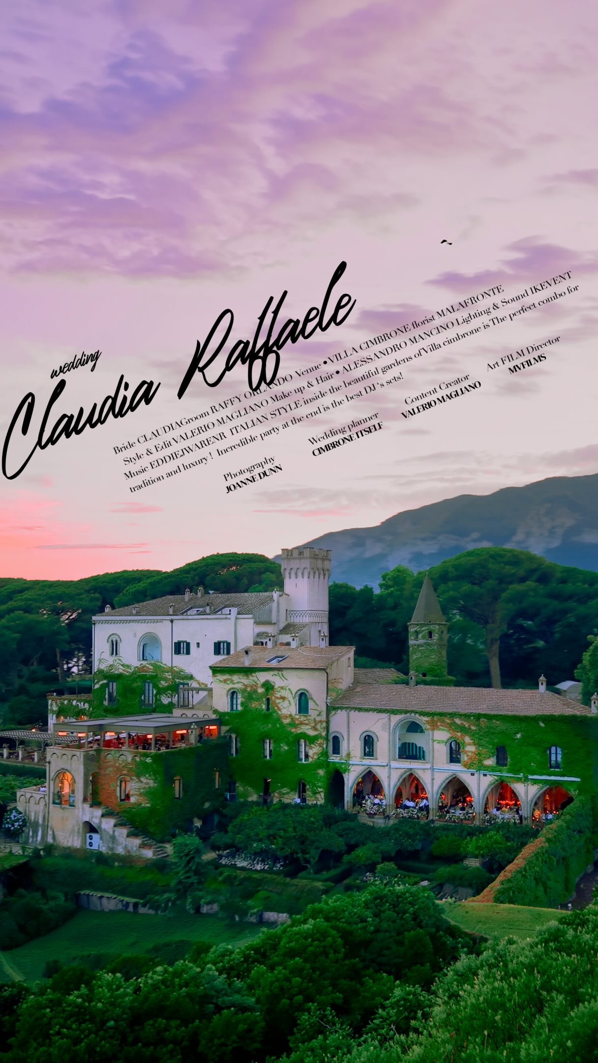 An Italian taste of true love @cla_m95 @rf_orlando from two incredible italian families! @villacimbrone perfect dream venue in #amalficoastitaly #villacimbroneravello #contentcreator #weddingreel
๐ฅ @mv_lifestyle_films content @valeriomagliano
๐ท @malafrontefiori ๐ @alessandromancinostudios @lkevent_wedding ๐ง @eddiejwarner