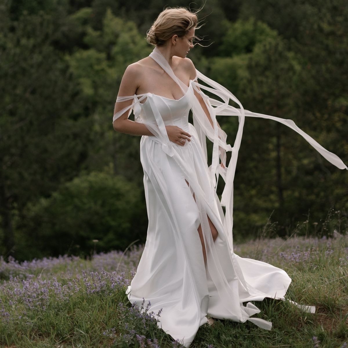 Merit gown. A dress that needs to step outside to truly come to life!