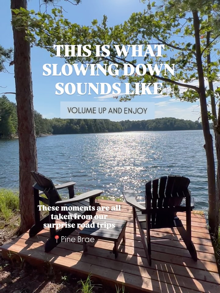 is what slowing down sounds like. 🍃
✨Every clip was captured on one of our Unexpected Journeys. You can expect to hear birds singing, water flowing, leaves rustling, and the quiet moments that are so easy to miss.
💌 We have 13 surprise road trips in our collection just waiting to help you relax and unwind.
💚 Save this for the next time you need a moment of calm.
Tag someone who could use an Unexpected Journey.
#surpriseroadtrips #experiencegifts #quietmoment #slowdown