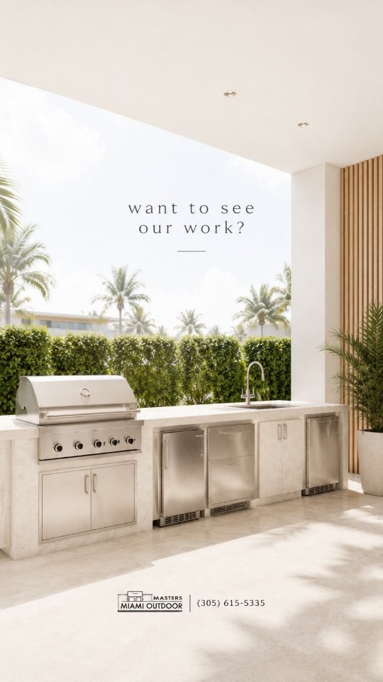 Want to see our work? โจ Send this to someone you know who dreams of having a space like this in their backyard. ๐We design and build luxury outdoor kitchens in Miami. ๐ฌ Leave us a comment or send us a DM to start designing yours.
#outdoorkitchen