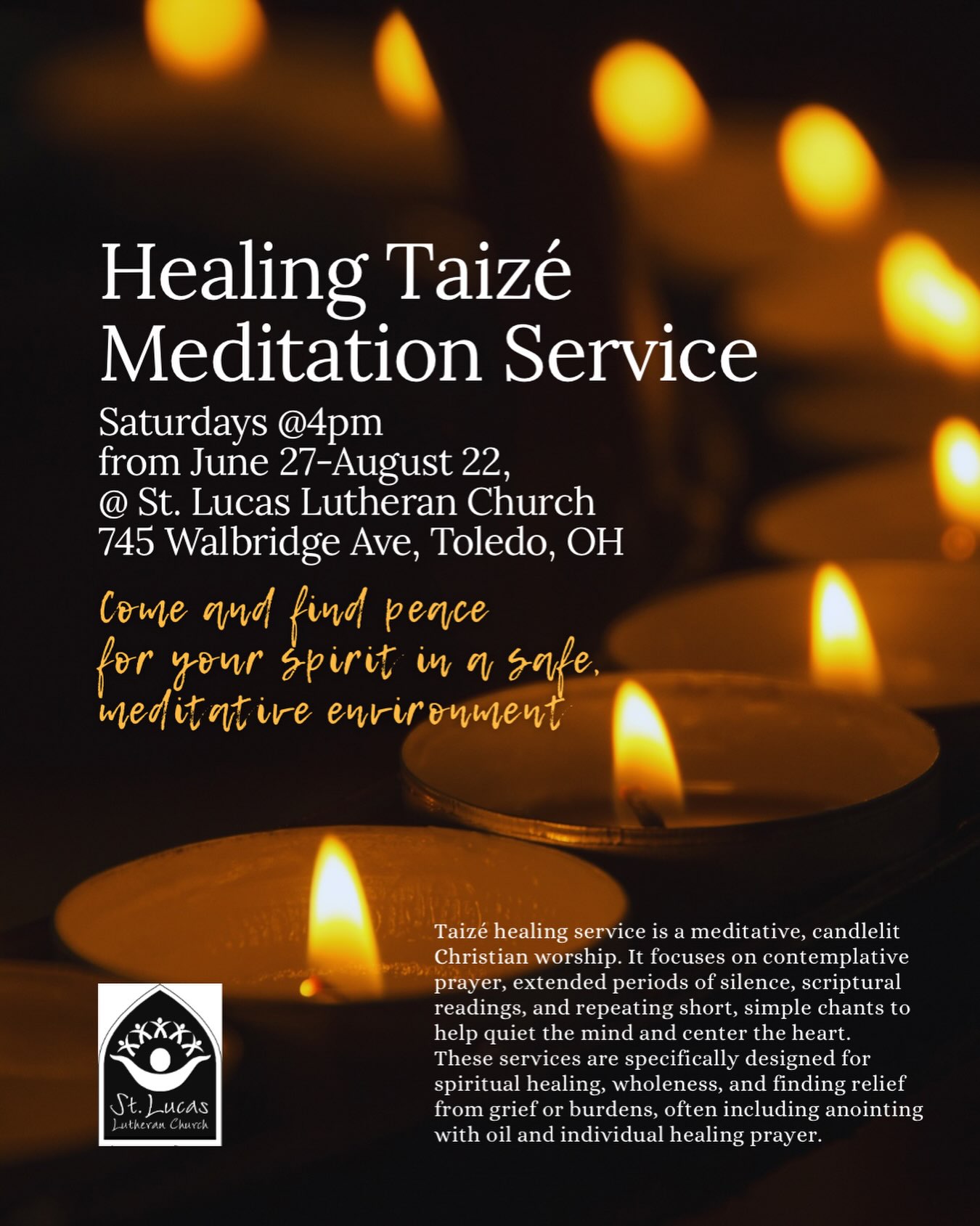 #taizemeditation #meditation #healingtaizeservice