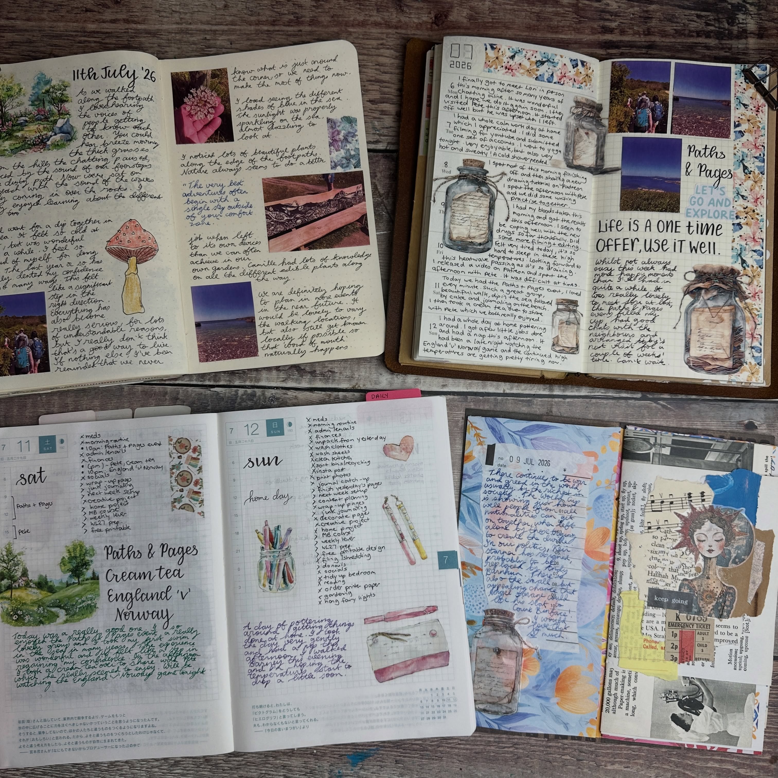 I’m still rather behind on posting, but maybe this is the week I’ll catch up 🙃 Anyway, here are my journal pages from two weeks ago. I hope you have a lovely week ahead 🥰❤️
…
#journal #creativejournal #journalwithpurpose