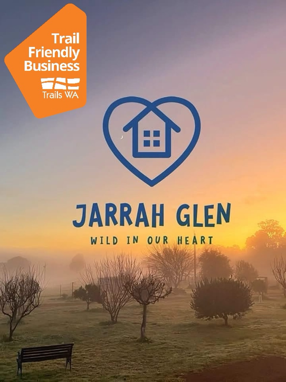 Jarrah Glen - a trail friendly business 😀 🚶♂️🥾🚴♀️🚴♂️
#wildinourheart #trailswa #southwestwa #farmstay