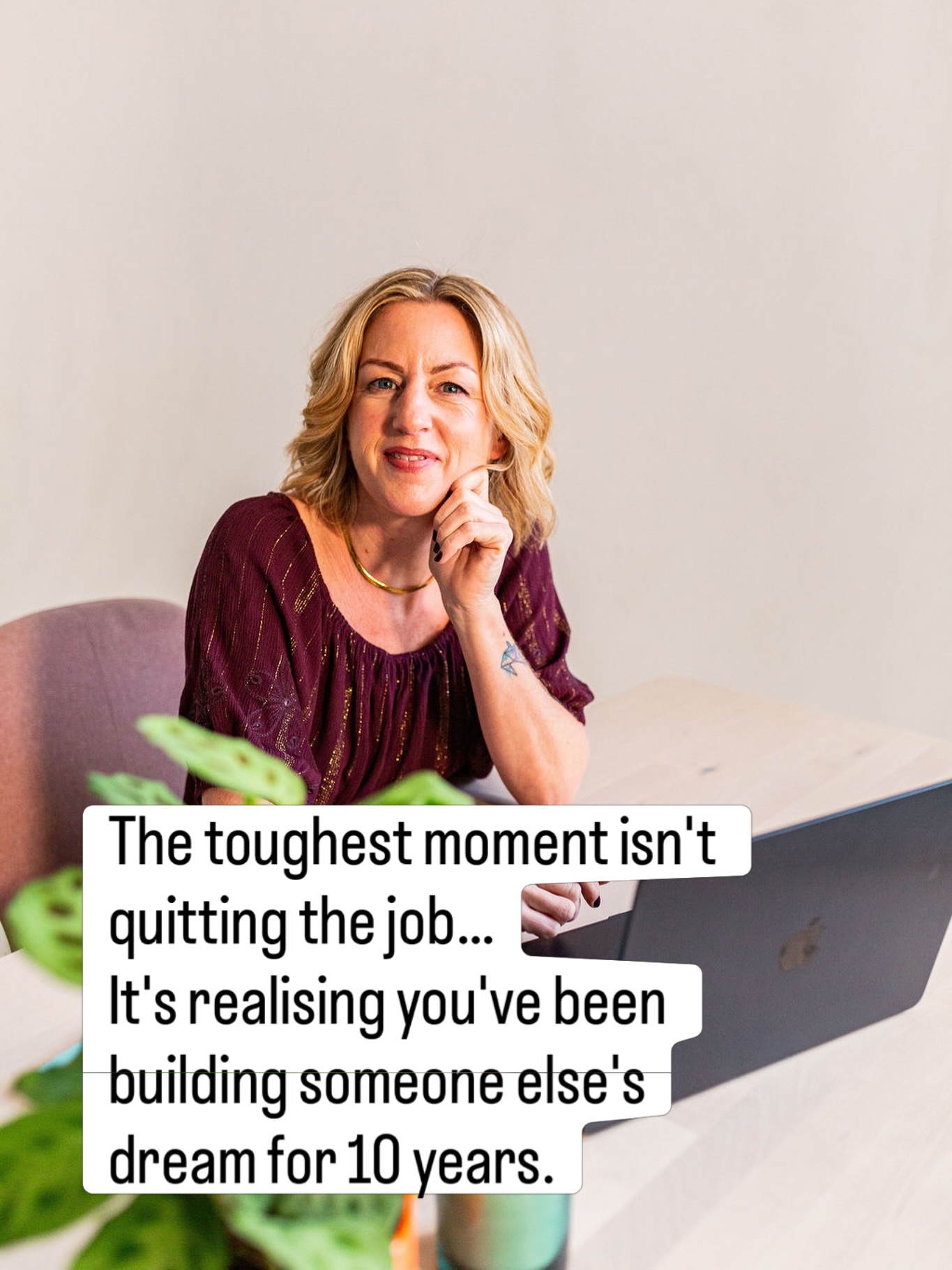 You didn’t wake up one day and decide to live a life that wasn’t yours. It happened slowly. One decision at a time, based on what made sense, what was expected, what was easier.
Ten years later you look up and realise you’ve been ‘going with the flow’ for so long, you lost sight of what is truly meaningful to you.
That’s the moment.
If this is you, and you’re ready to redesign your life on your terms, I’d love to talk and help you on your journey. Book a free call - link in bio 💗
#LifeRedesign #WomenSupportingWomen #CareerChange #DesignYourLife #MidlifeReinvention