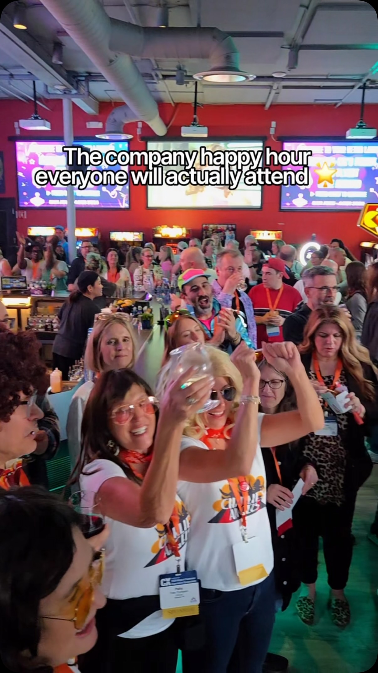 POV: You finally planned a company happy hour people actually RSVP’d to. 👀
Book your next private event at Miniboss through the link in our bio.
#companyhappyhour #corporateevent #privateevents #arcadebar #downtownsanjose