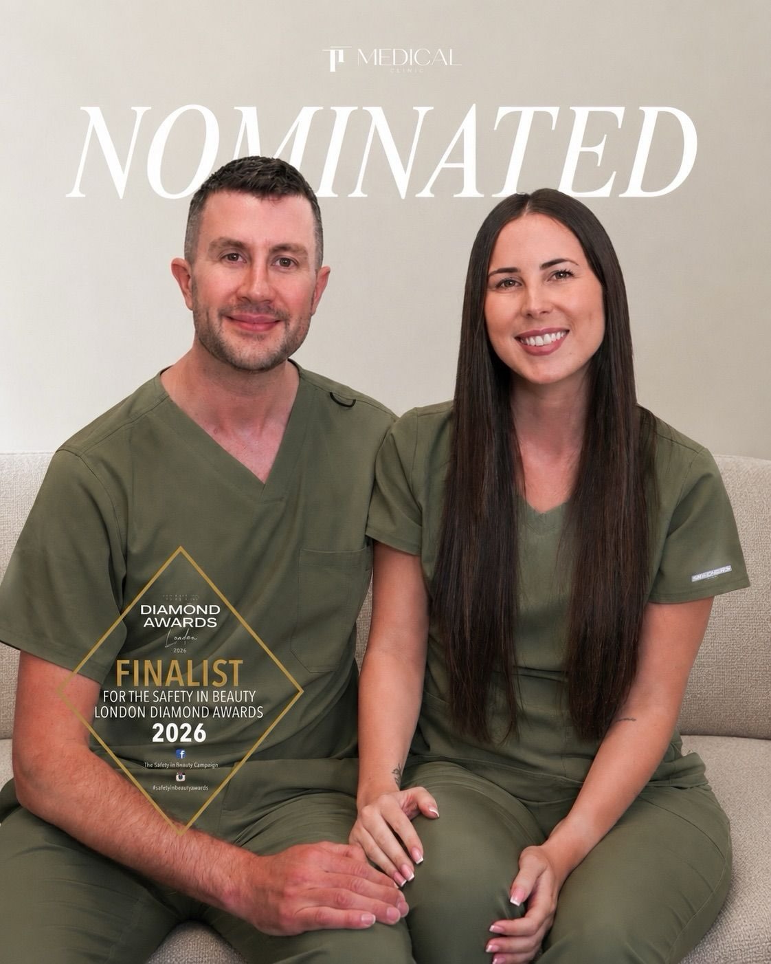 ✨ WE’RE FINALISTS! ✨
We’re beyond excited to share that TT Medical Clinic has been named a finalist at the @safetyinbeautyawards Diamond Awards 2026! 💎
Not only that... we’re finalists in two categories:
🏆 Best Clinic Wales
🏆 Best Clinic Team
To be recognised for a second consecutive year is something we’re incredibly proud of. It reflects the dedication of our amazing team and the trust every single one of you places in us.
From every consultation to every treatment, our goal has always been to provide exceptional care in a welcoming, professional environment. This recognition wouldn’t be possible without our wonderful clients, so thank you for being part of our journey. 🤍
Wish us luck for the finals! 🍾✨