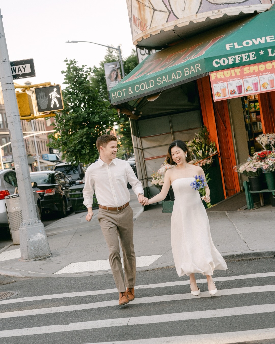 fun evening stroll in the streets of brooklyn 🤍