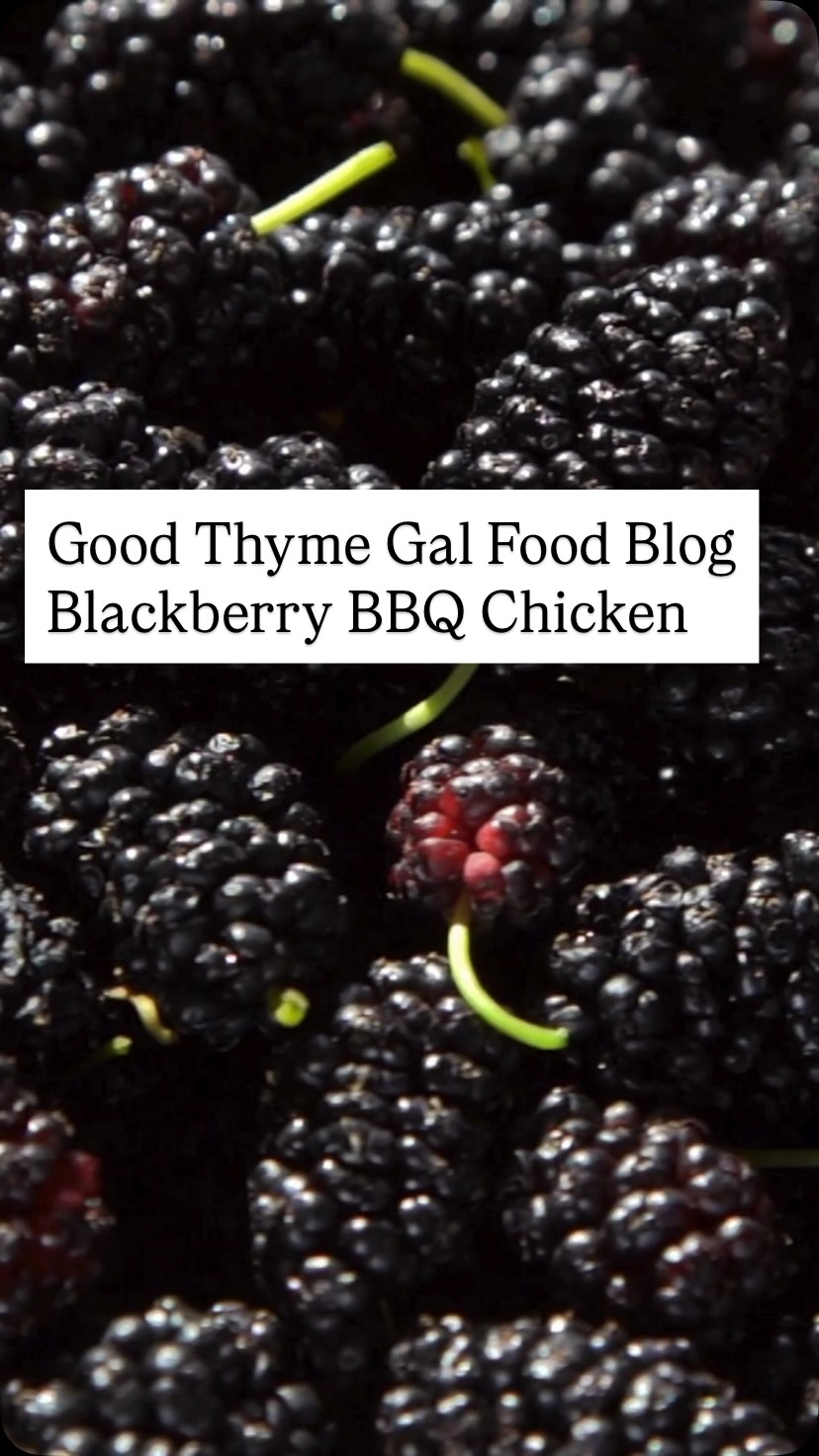 BlackBerry barbecued chicken dinner is a great Summertime meal. Not just because it takes 30 minutes, but because it is filling, inexpensive, and delicious. Your spouse and kids will love this. A great recipe to add to your Summer recipe collection.:
Blackberries are such a wonderful Summer treat
-
#summerdinner #bbq #goodthymegal #foodiecommunity