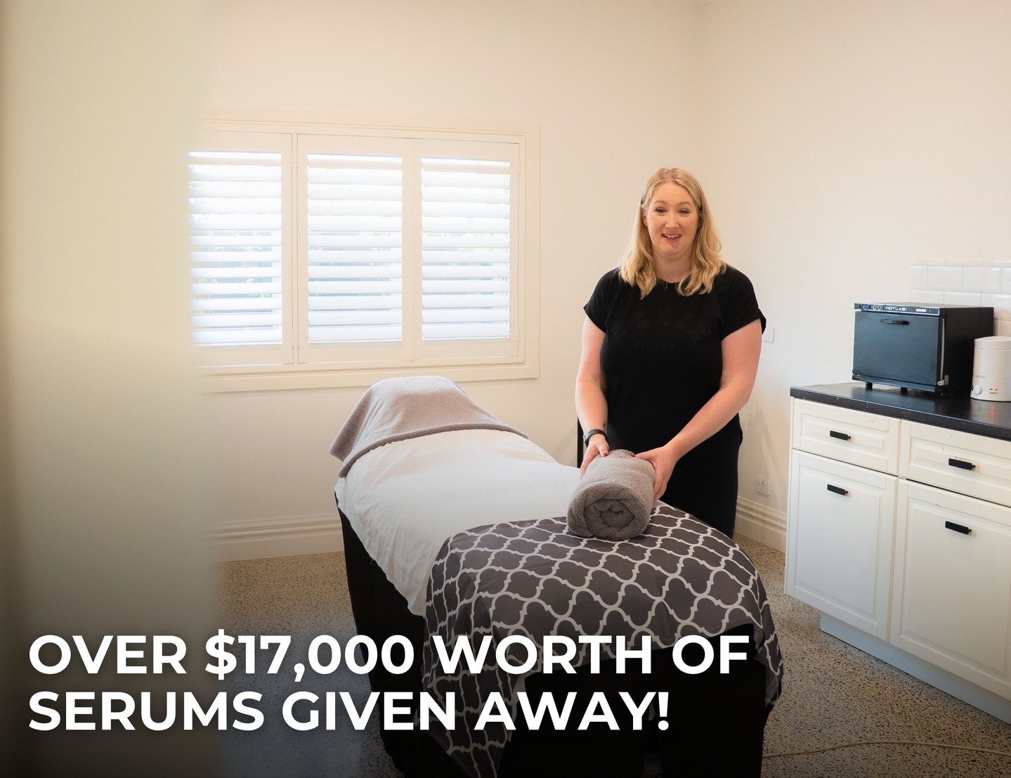 Earlier this year Ramai ran a promotion for clients who pre-booked their appointments through to December, and I have been wanting to share just how incredible the response was.
176 serums. Over $17,000 worth of OrganicSpa product, gifted to the clients who locked in their appointments and committed to their skin. I was genuinely blown away.
Having so many of you booked in through to the end of the year, and beyond, means the world to me. The conversations, the laughs, the occasional tears, and the trust you place in me every single appointment. That is not something I take lightly.
The promotion has wrapped up now, but my gratitude has not. Thank you, truly.