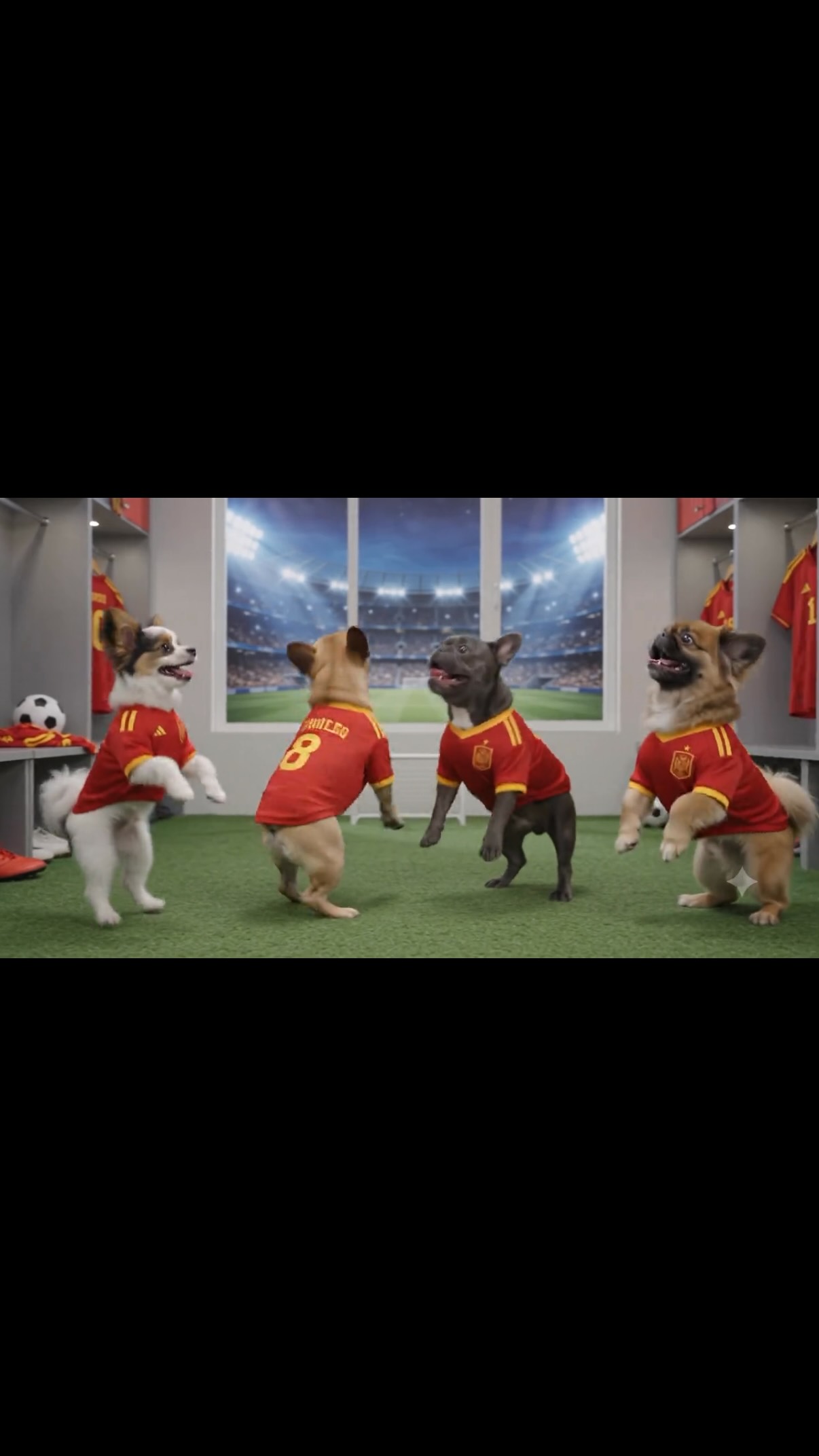 Congratulations 🎉 Spain! What a match! Spain World Championssss! #worldcup #worldcupfinals #spain #ilovedogs