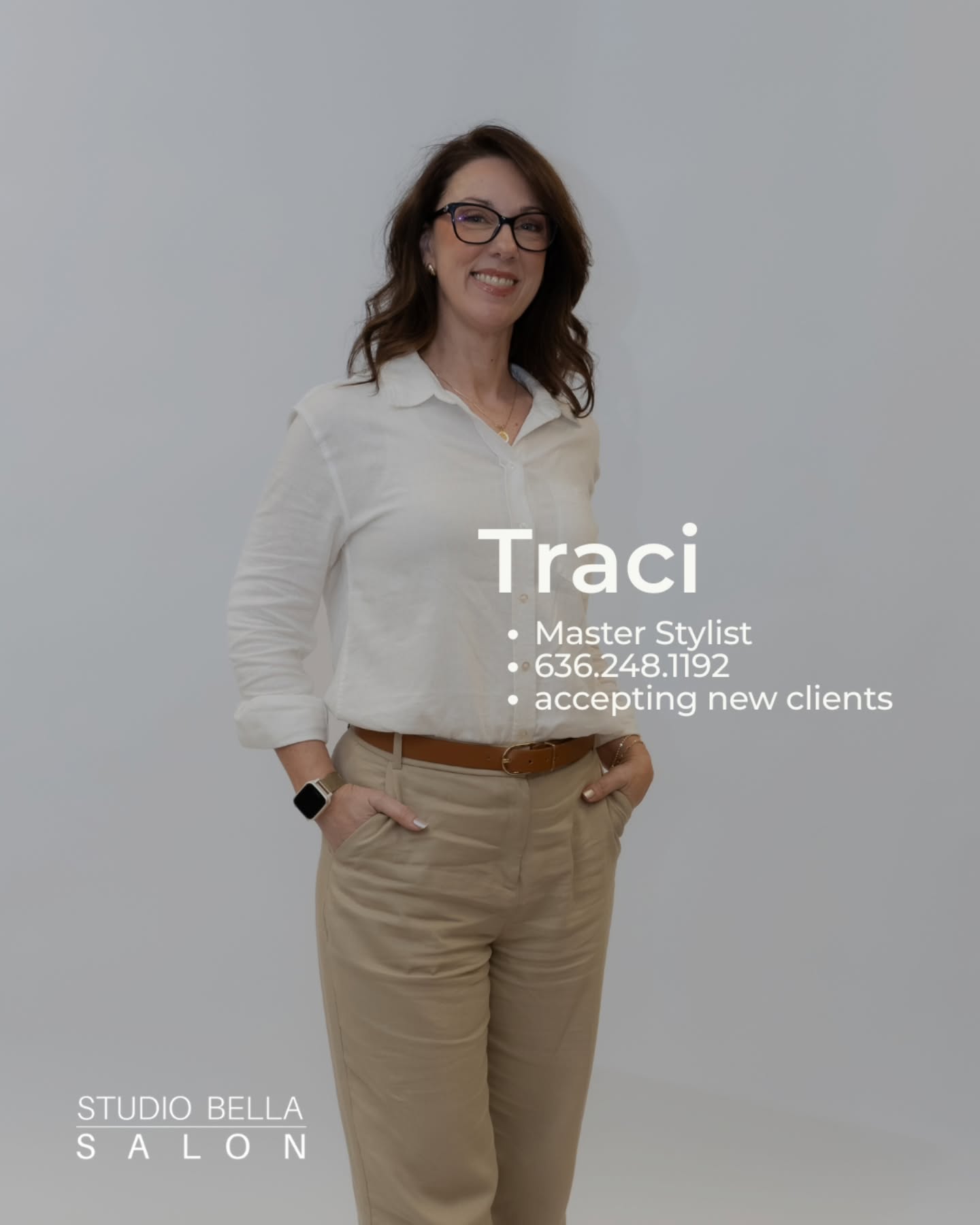 ✨ Stylist Spotlight: Traci ✨
Meet Traci, one of the talented Master Stylists at Studio Bella Salon! With her experience, attention to detail, and personalized approach, Traci loves helping every guest feel confident, refreshed, and beautiful.
Whether you’re ready for a fresh cut, updated color, or a completely new look, Traci will work with you to create a style that fits your hair, lifestyle, and goals.
Traci is currently accepting new clients, so now is the perfect time to schedule your appointment!
📍 Studio Bella Salon, WingHaven, MO
📞 Call or text Traci directly at 636-248-1192 to book.
#StylistSpotlight #MeetTheStylist #StudioBellaSalon #WingHavenMO #OFallonMO OFallonHairSalon StCharlesCountyMO STLHair STLHairstylist MissouriHairstylist MasterStylist HairColorist HaircutSpecialist SalonLife HealthyHair HairTransformation NewClientsWelcome AcceptingNewClients BookYourAppointment ShopLocalMO