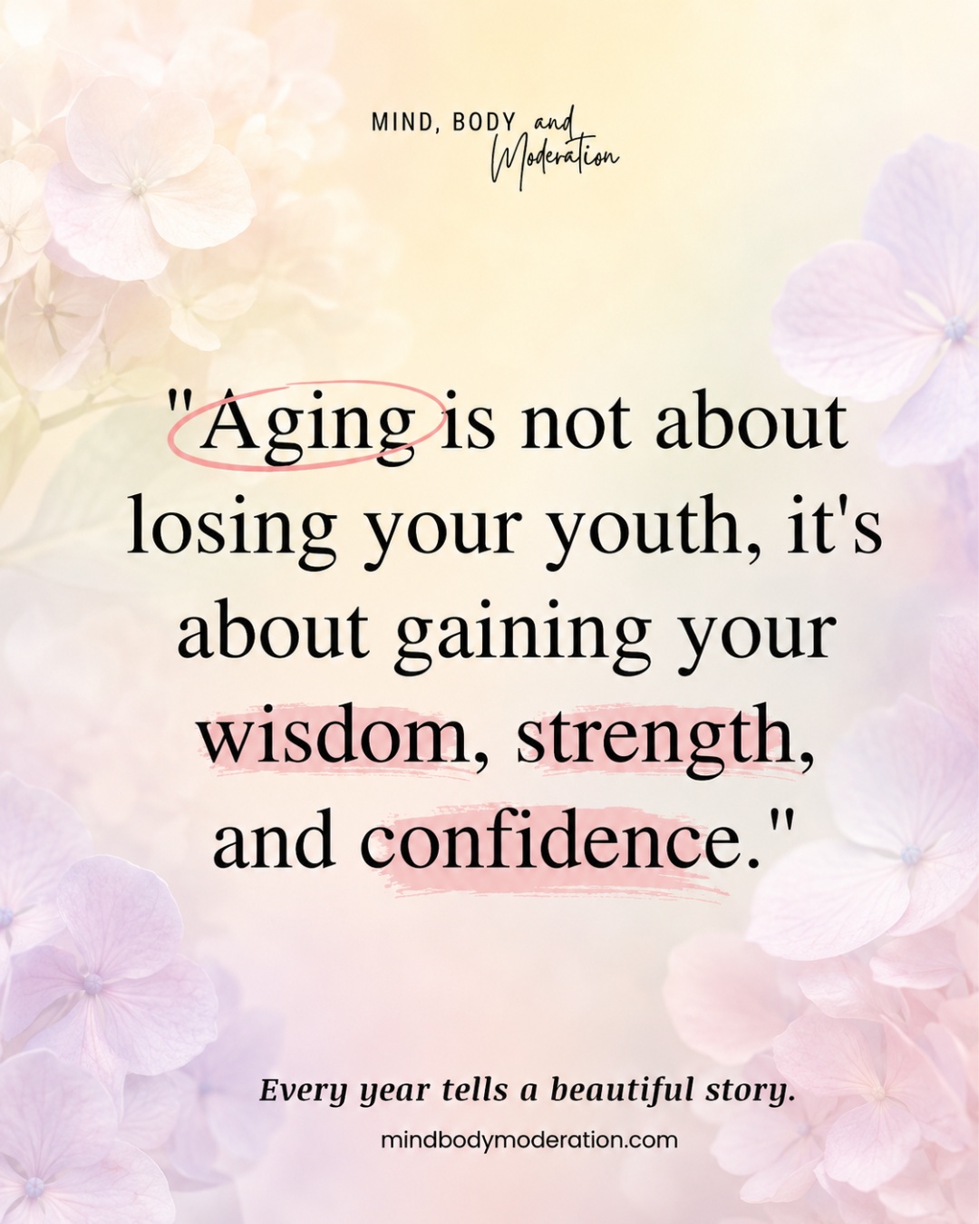 Aging is a privilege, not a limitation. 🌿
With every year comes new experiences, deeper wisdom, greater resilience, and a stronger sense of self. True beauty isn't found in turning back the clock, it's found in embracing who you're becoming.
Here's to aging with confidence, grace, and gratitude for the journey. ✨
Tag a woman who inspires you at every age. 💛
#AgingGracefully #WomenOver40 #HealthyAging