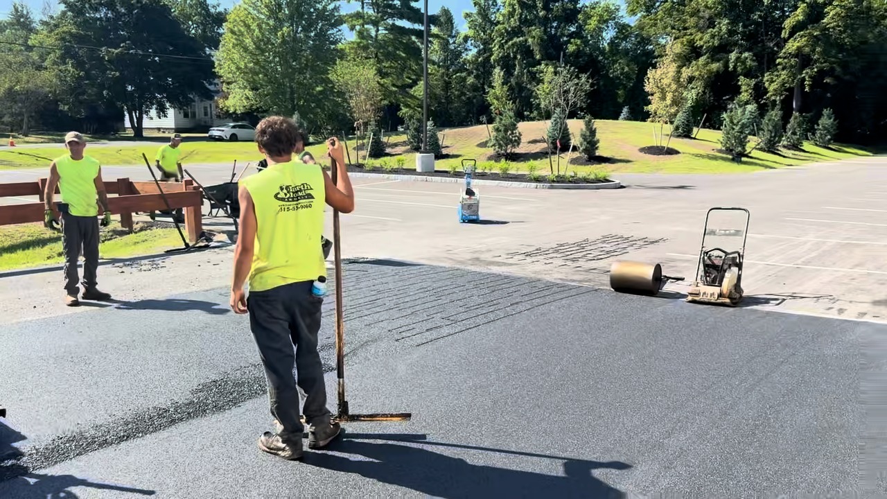 Our Earth Road crew recently installed stamped asphalt at Reed’s Jewelers, creating a durable surface with the timeless look of decorative brick.
From start to finish, our team delivered the quality craftsmanship, attention to detail, and professionalism that goes into every Earth Road project. We’re proud of the finished result and appreciate the opportunity to help bring this project to life.
Need expert paving, site work, or decorative asphalt solutions for your next project?