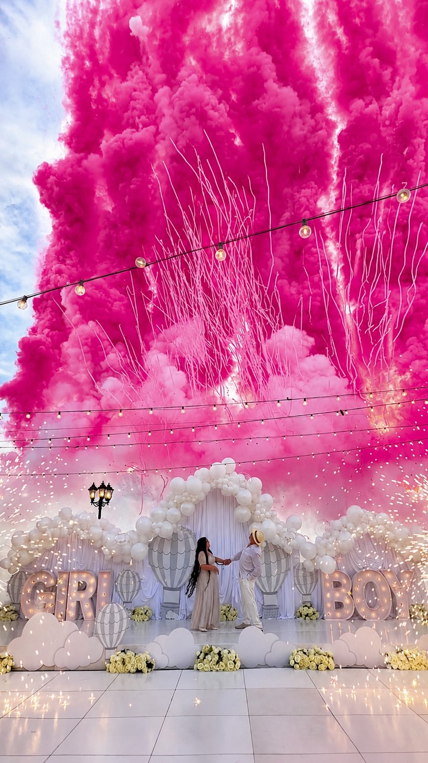 It was an absolute pleasure creating this truly beautiful and massive gender reveal for @yenejoyeria @balserosjoyeria 💕💕
.
.
.
#genderreveal #genderrevealmiami #revelaciondesexo #genderrevealparty #genderrevealideas