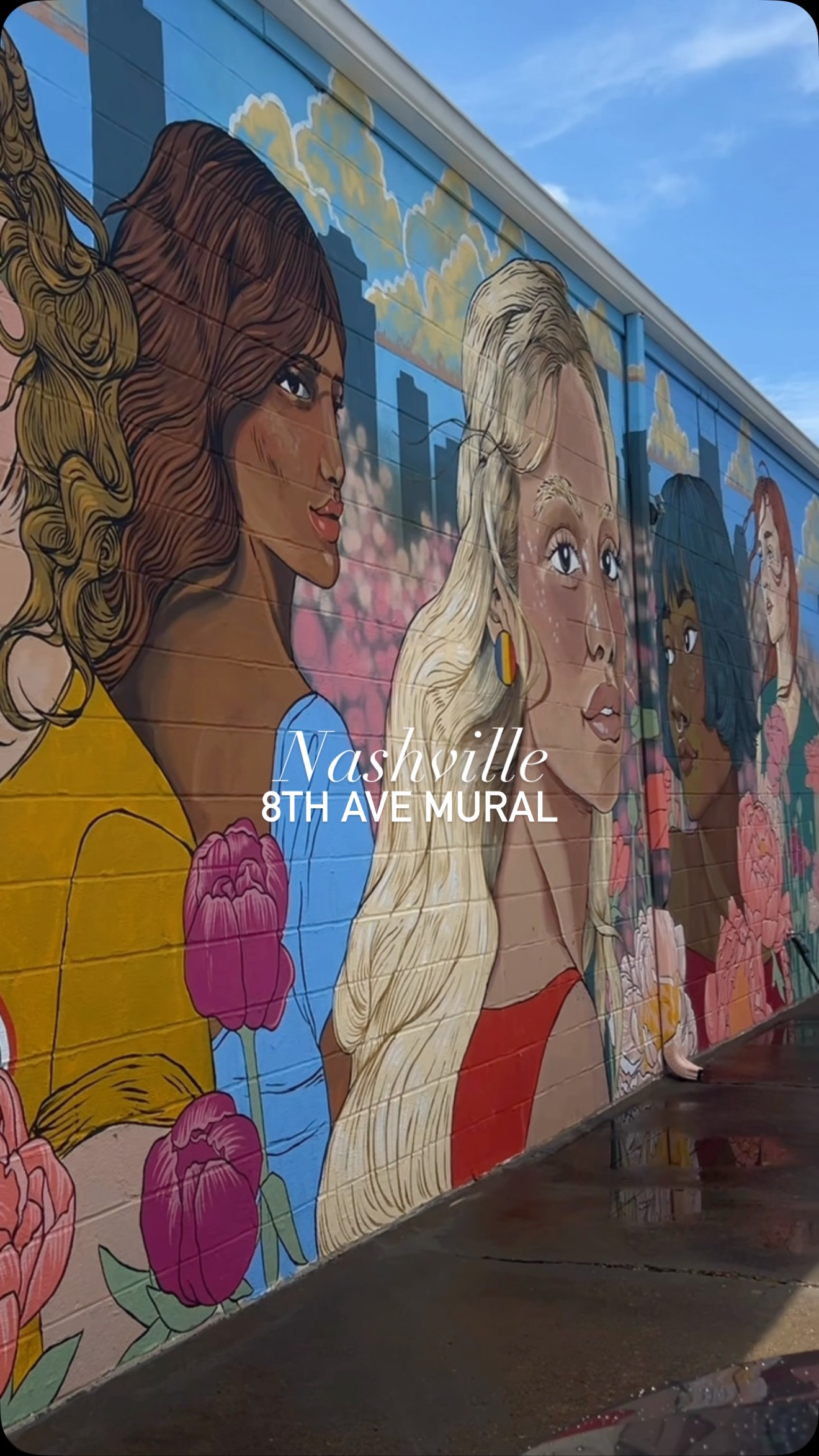 The story behind out 8th ave Mural 🤍