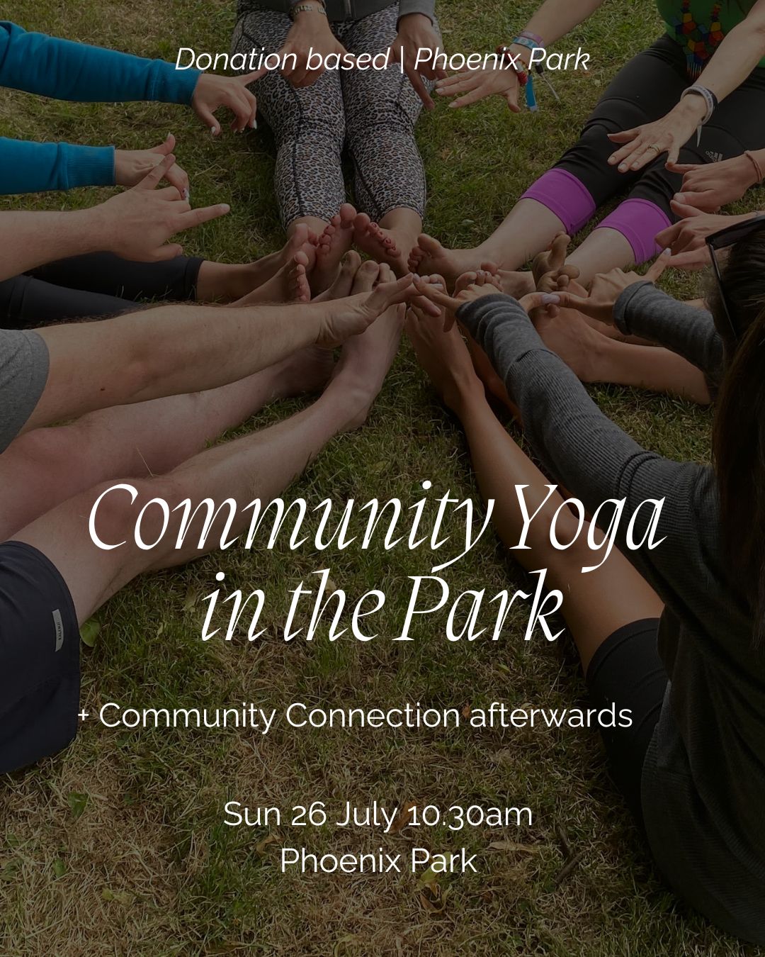 Join me in the park this Sunday for some yoga and community connection at 10.30am in the Phoenix Park.
Bring your own mat, water, and some snacks to share with others after the session.
Session is 90-100 mins - this is a Hatha Yoga class with somatic awareness, pranayama, asana and relaxation.
link in bio X
Anna