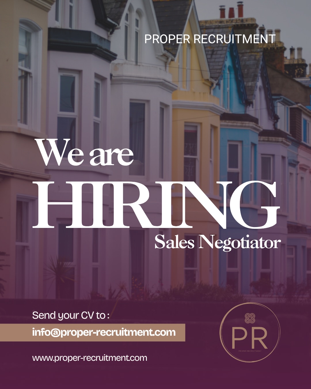 🚨NEW OPPORTUNITY‼️
Tuesday Thoughts 💭 Did you know estate agency is one of the few careers where your earning potential is genuinely uncapped? The best negotiators aren’t paid for hours - they’re paid for results. 📈
Proper Recruitment are working with a successful independent estate agency in North London who are looking for an ambitious Sales Negotiator to join their growing team. If you enjoy building relationships, negotiating deals and being rewarded for your hard work, this is an opportunity worth exploring. 🤩
Industry: Property 🏠
Role: Sales Negotiator 👨💼
Location: North London 📍
Salary: Up to £28,000 per annum 🤑
OTE: £50,000 – £55,000 📈
Experience: Minimum 1 Year within Property 🎓
Requirements: Full UK Driving Licence | Own Car 🪪
Benefits: Car Allowance 💷
Tenure: Full-Time | Monday – Saturday | 5 Day Working Week 🗓️
If you’re ready to join a business where your ambition is rewarded and your earning potential is uncapped, this could be your Proper next move 💫
📩 Drop us a message to find out more!
🌐 www.proper-recruitment.com
📧 info@proper-recruitment.com
☎️ 0208 057 4047
#SalesNegotiator #NorthLondonJobs #EstateAgency #PropertyCareers #ProperRecruitment