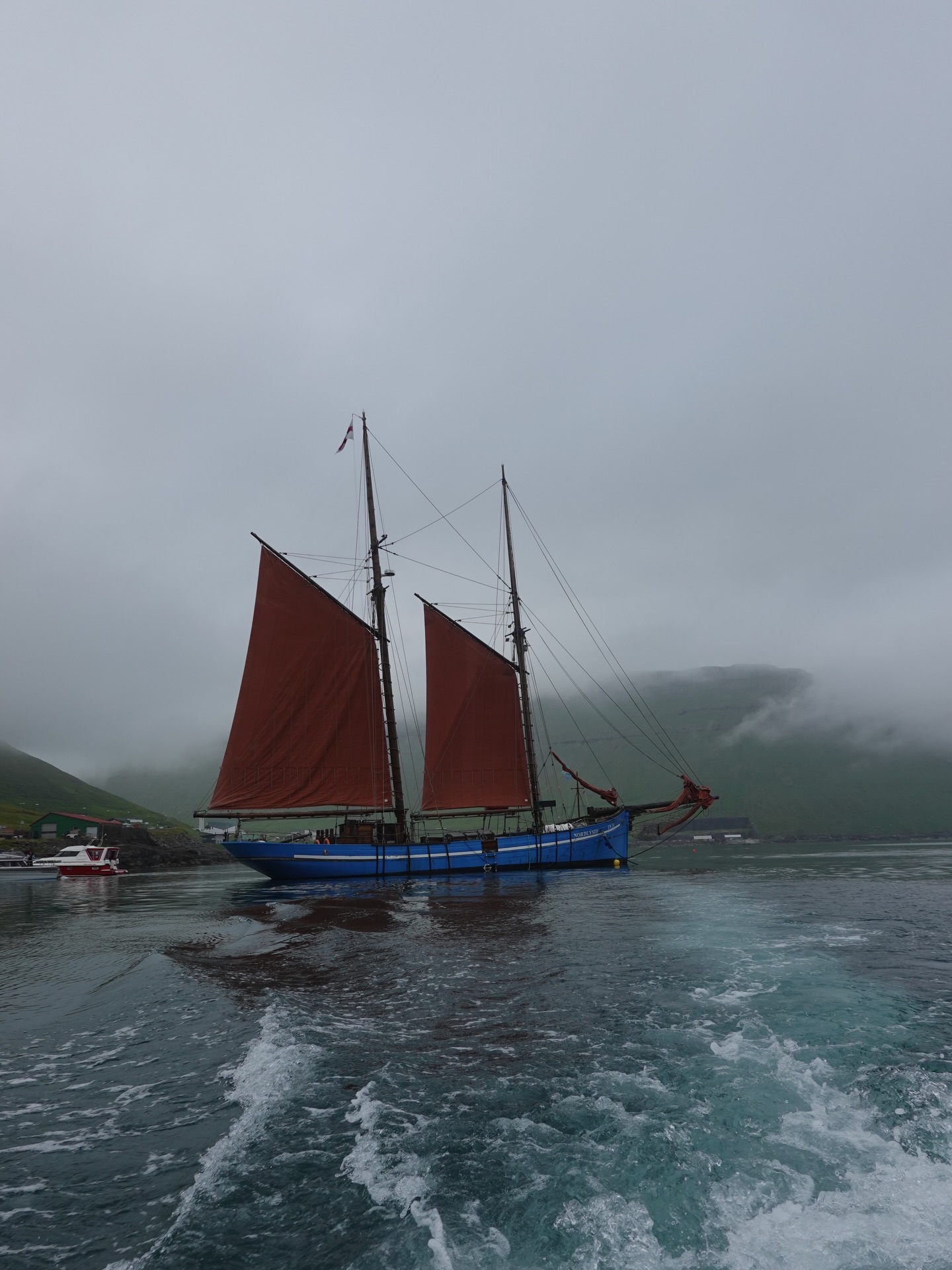 Norðlýsið at G! Festival 🌟
From the crew:
“We’re delighted to welcome guests from G! Festival, along with talented artists, creatives, and collaborators from the Faroe Islands and around the world. It’s a true pleasure to share the historic Norðlýsið with you and have you become part of her ongoing story. Thank you for making these days so special.”
🌟
