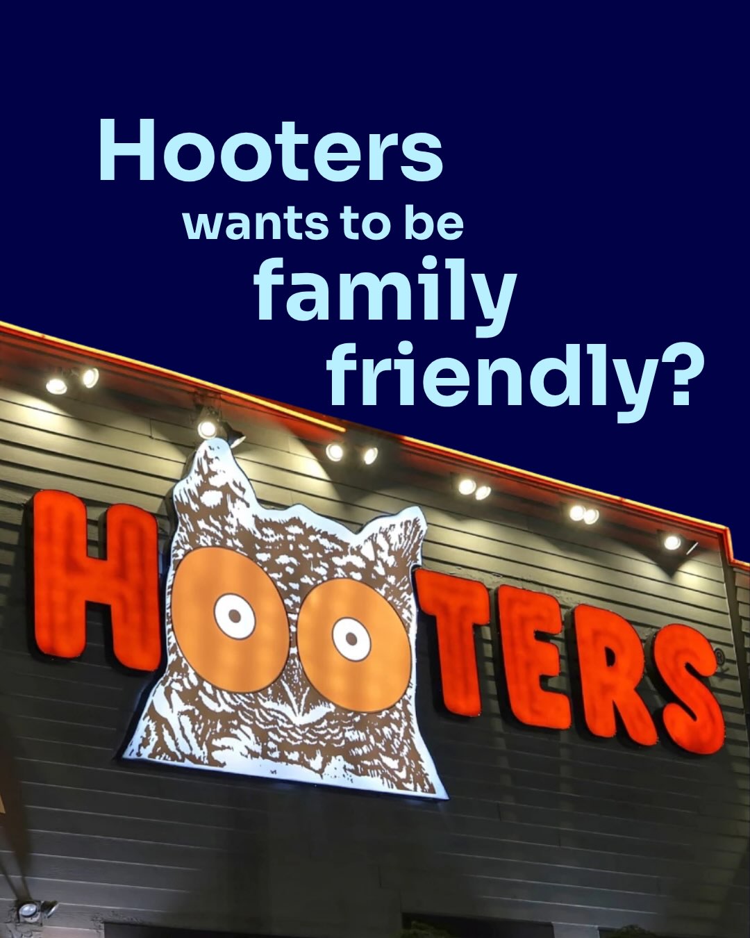 Hooters has announced it wants to be family friendly. Which is completely the wrong move.
Hooters built one of the most ownable positions I’ve ever seen in food and hospitality (sex and food, a category they invented and owned outright) and then spent the last two decades walking away from it.
And now they’re finishing the job.
A family-friendly rebrand puts them in a fight with every other casual dining chain on identical, generic terms. Food, friendliness, family appeal. Which is a fight Hooters cannot win.
For the record: I am not, and never have been, their target customer. Which is the point. Brands need to be clear about who they’re NOT for in order to be undoubting about who they ARE for.
The mistake Hooters is making isn’t unique to Hooters. You build something distinctive, sitting in territory nobody else is in. Then, because that territory is uncomfortable or lonely, you start softening it until it’s palatable to a wider crowd. And rather than becoming more appealing, you become less interesting.
Being safe didn’t save Hooters. And it won’t save you either. Want to know what I’d do differently?
I’ve broken it allll down in this week substack!