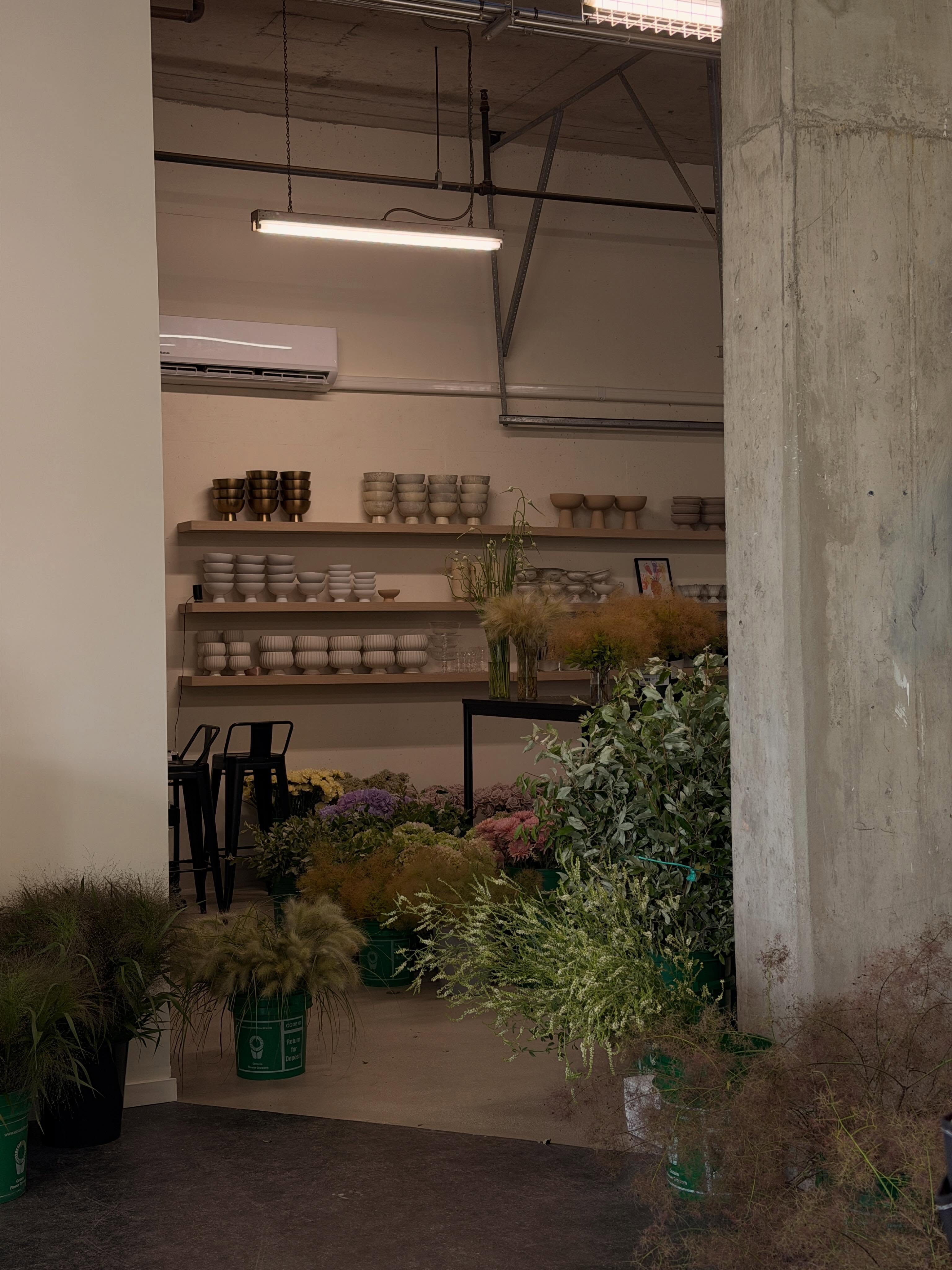 I remember when a flower filled studio was just a dream.
